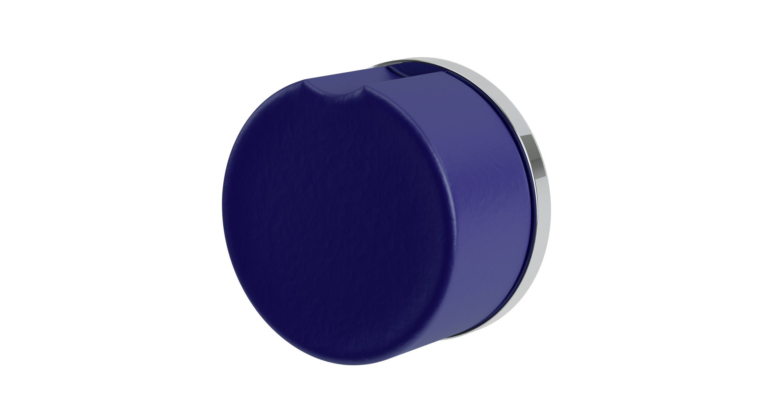Foundry One Handle Wall Mount Diverter/Volume Control Shower Trim with Groove Ceramic Knob Handle