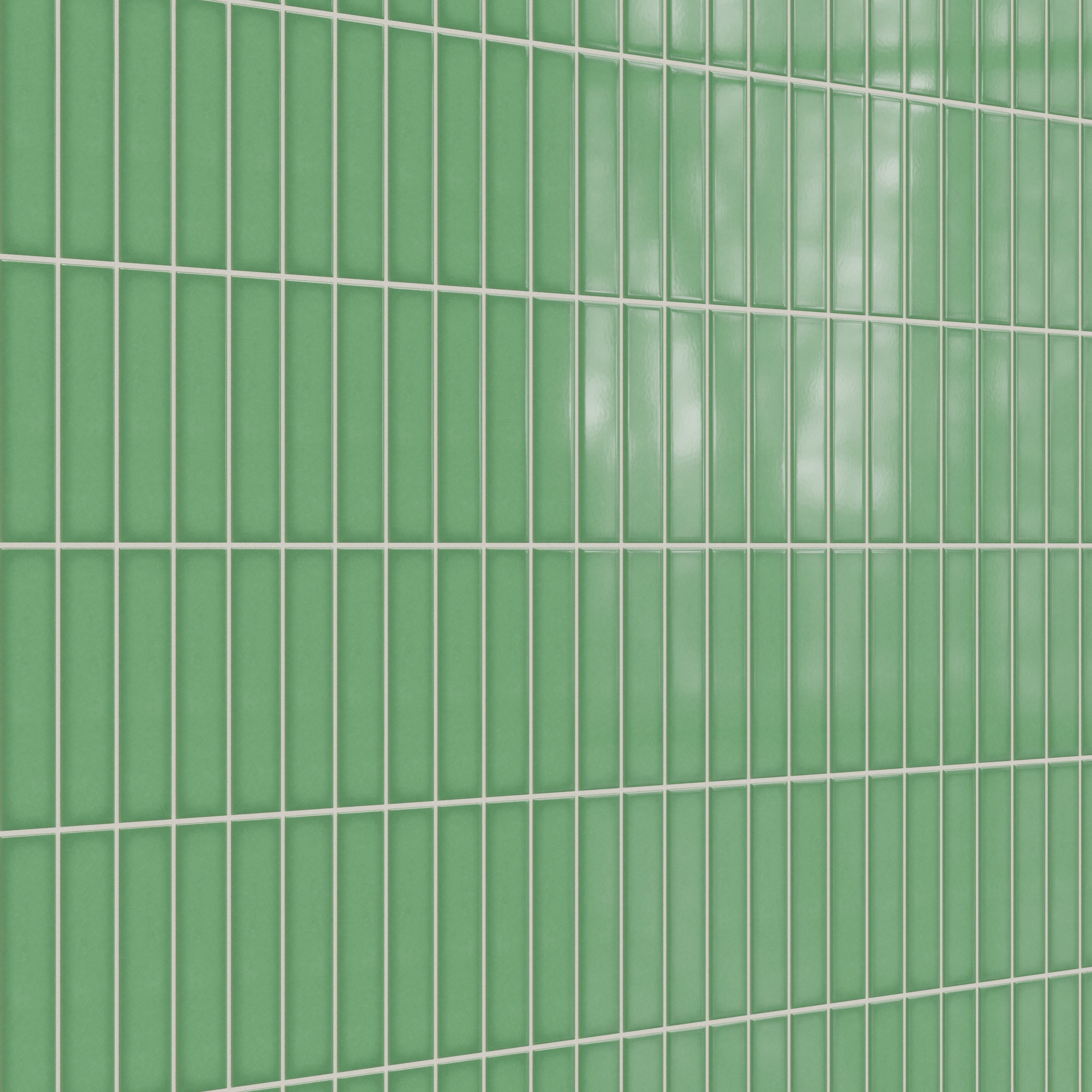 2x8 Original Ceramic Tile in Sea Green Gloss