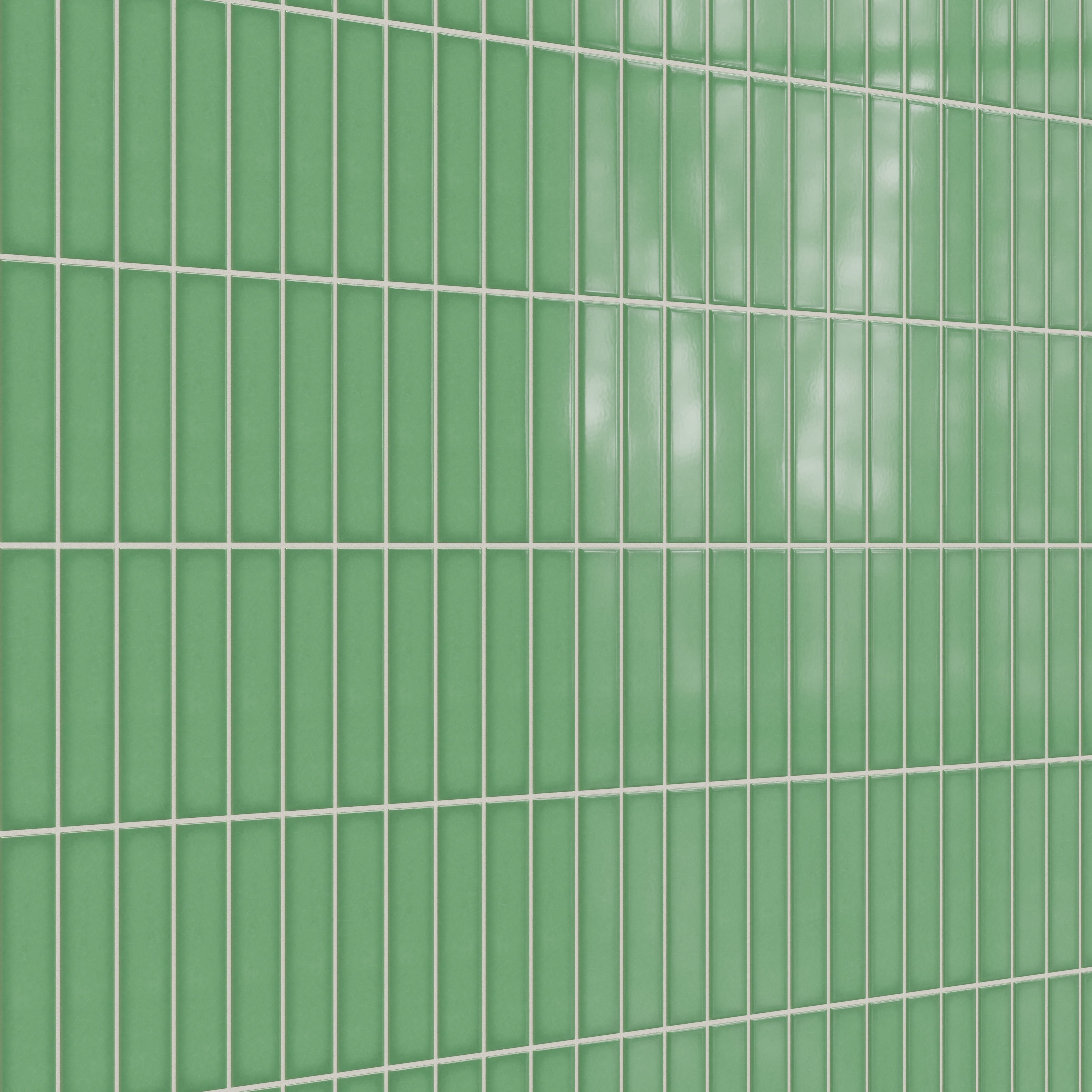 Quick Ship 2x8 Original Ceramic Tile in Sea Green Gloss