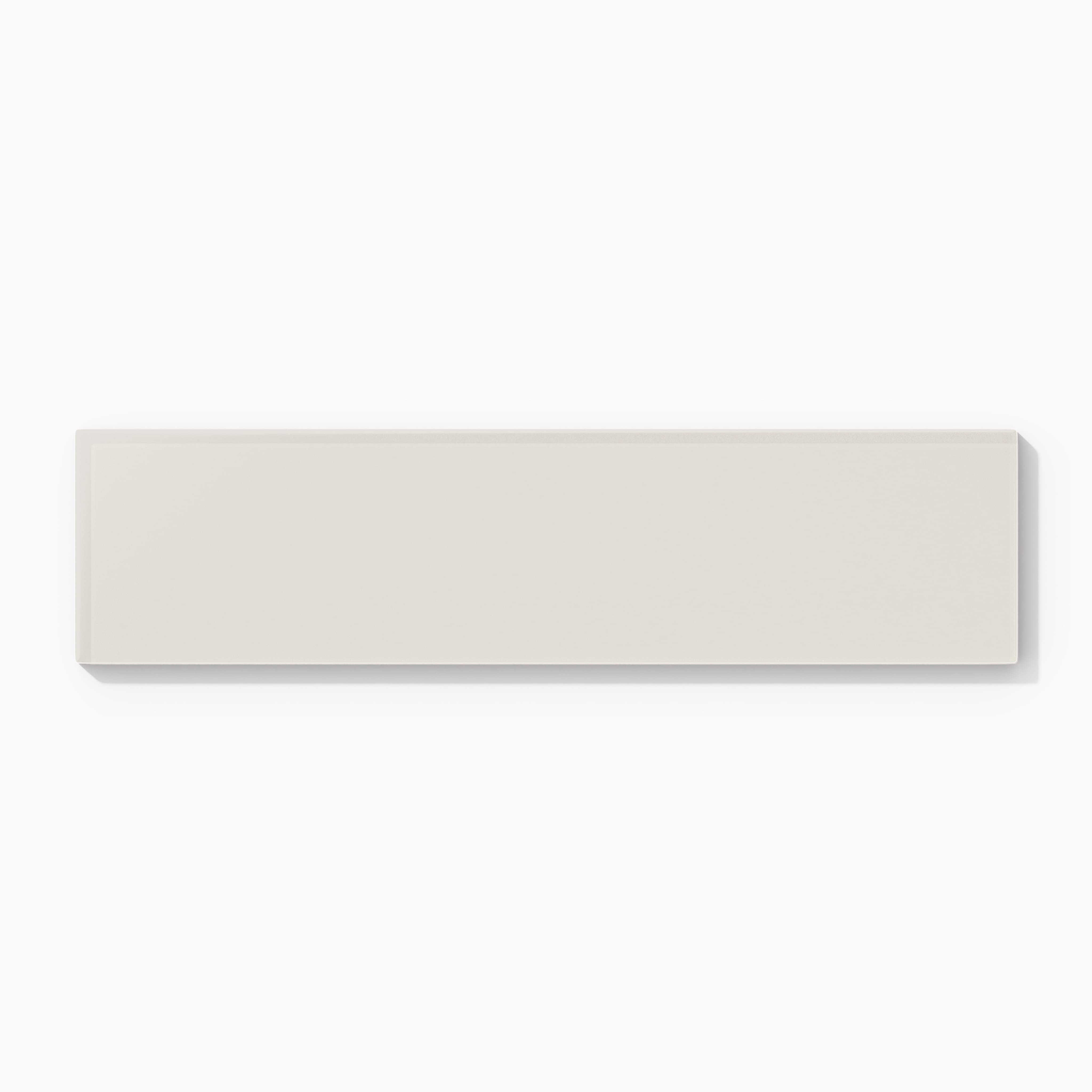 Quick Ship 3x12 Glass Tile in Dove Matte
