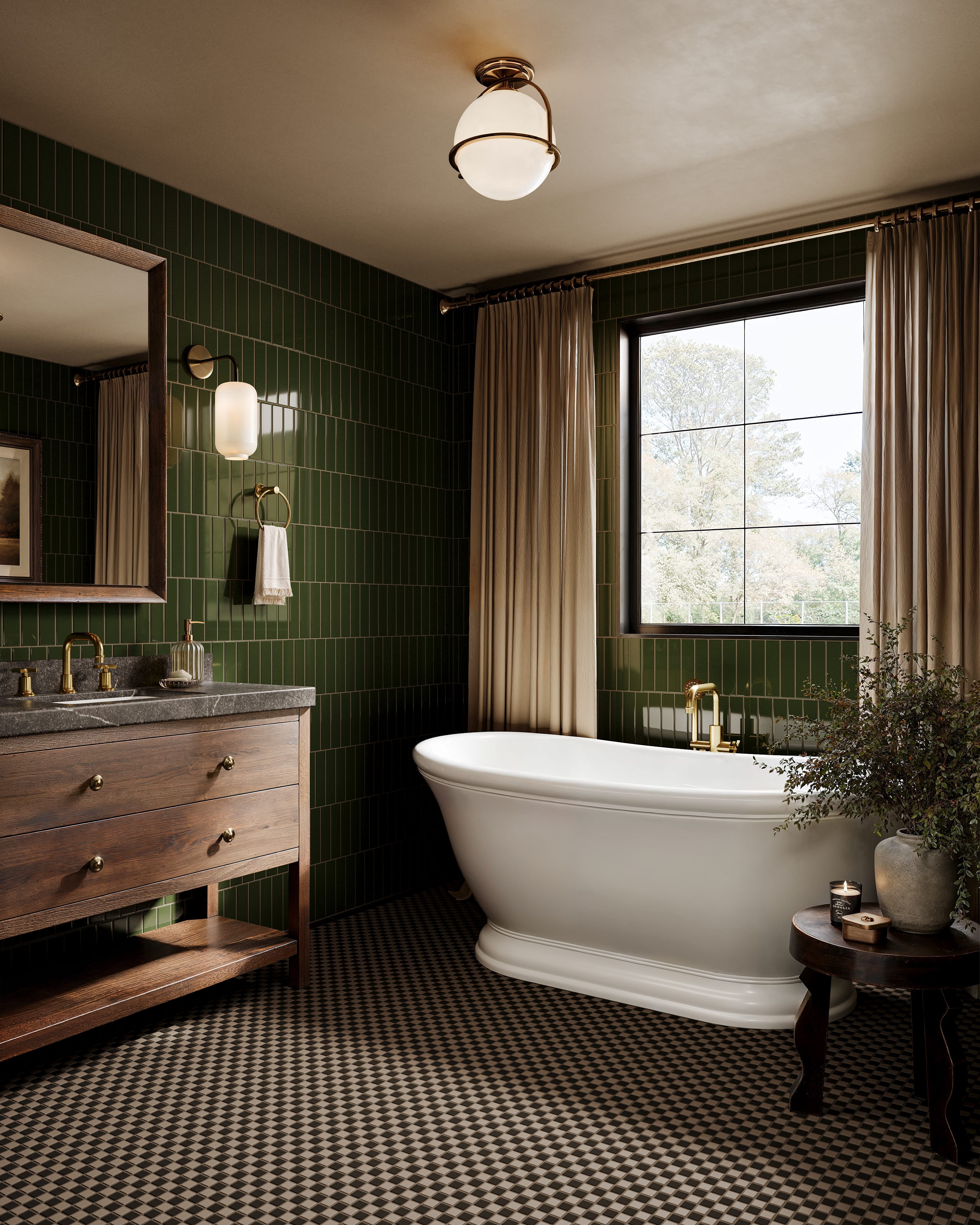 2x8 Original Ceramic Tile in Lone Pine Gloss