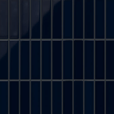 2x8 Original Ceramic Tile in Navy Blue Gloss