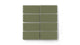 2x4 Straight Set Sheeted Original Ceramic Mosaic Tile in Peabody Gloss
