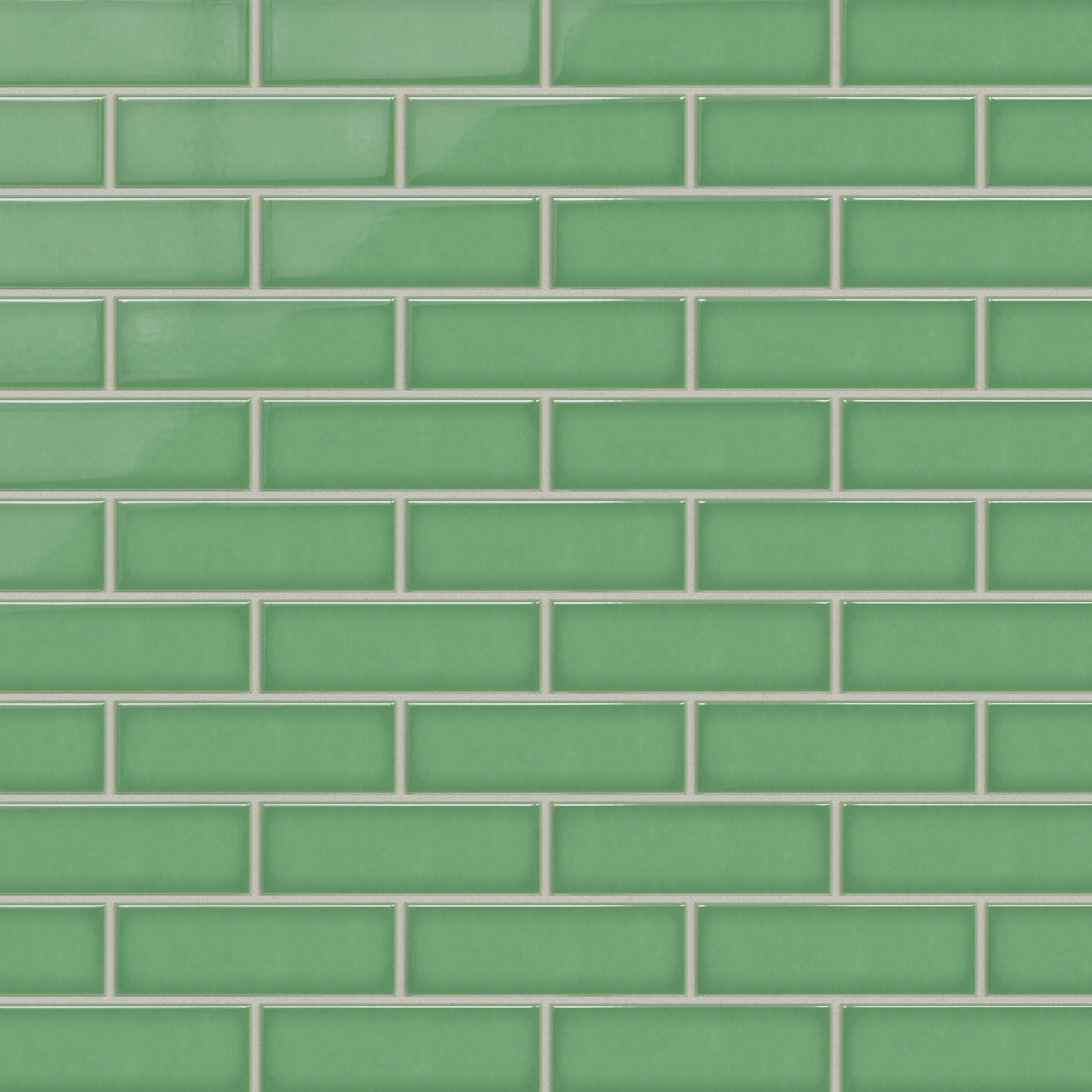 2x6 Original Ceramic Tile in Sea Green Gloss