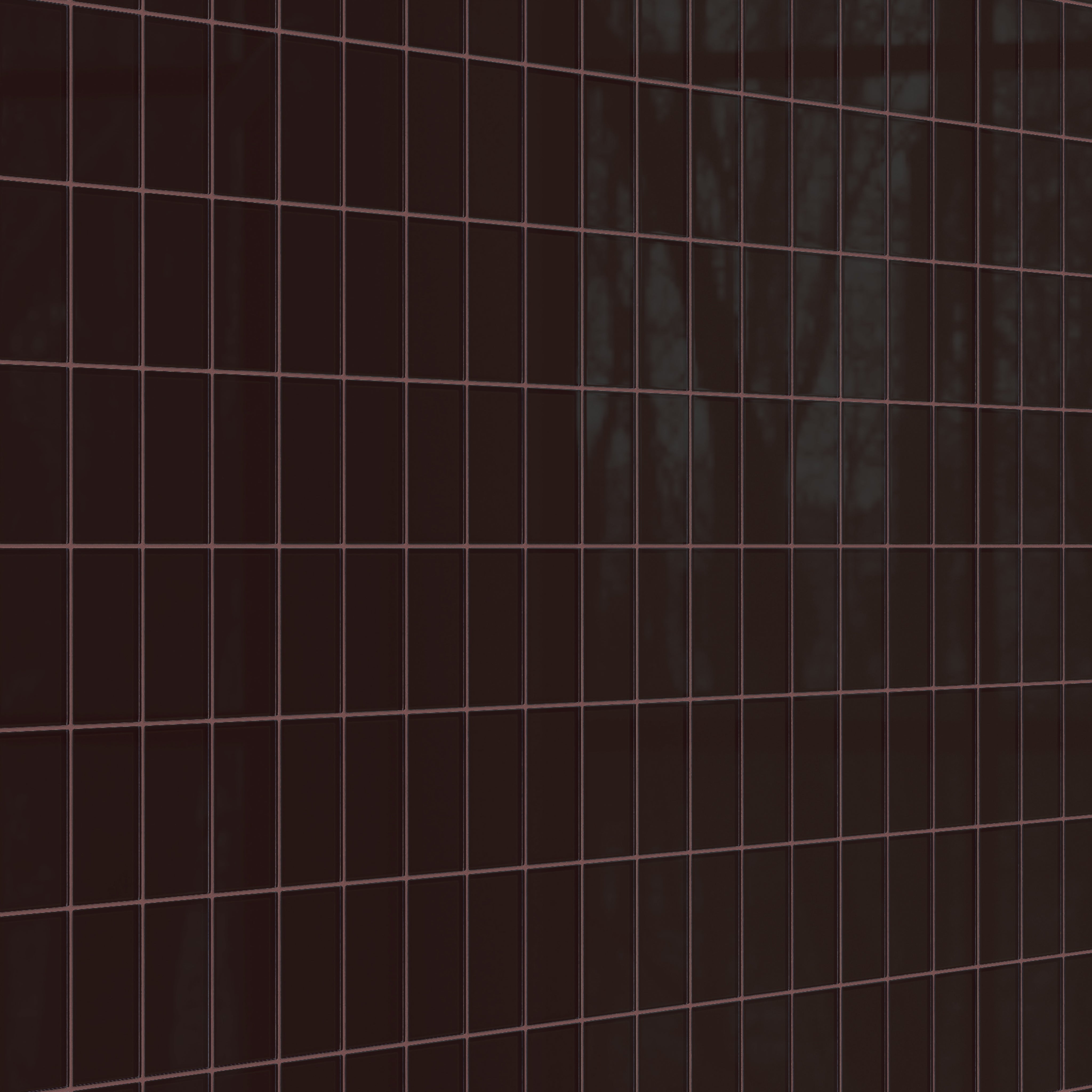 3x6 Glass Tile in Nighthawk Gloss