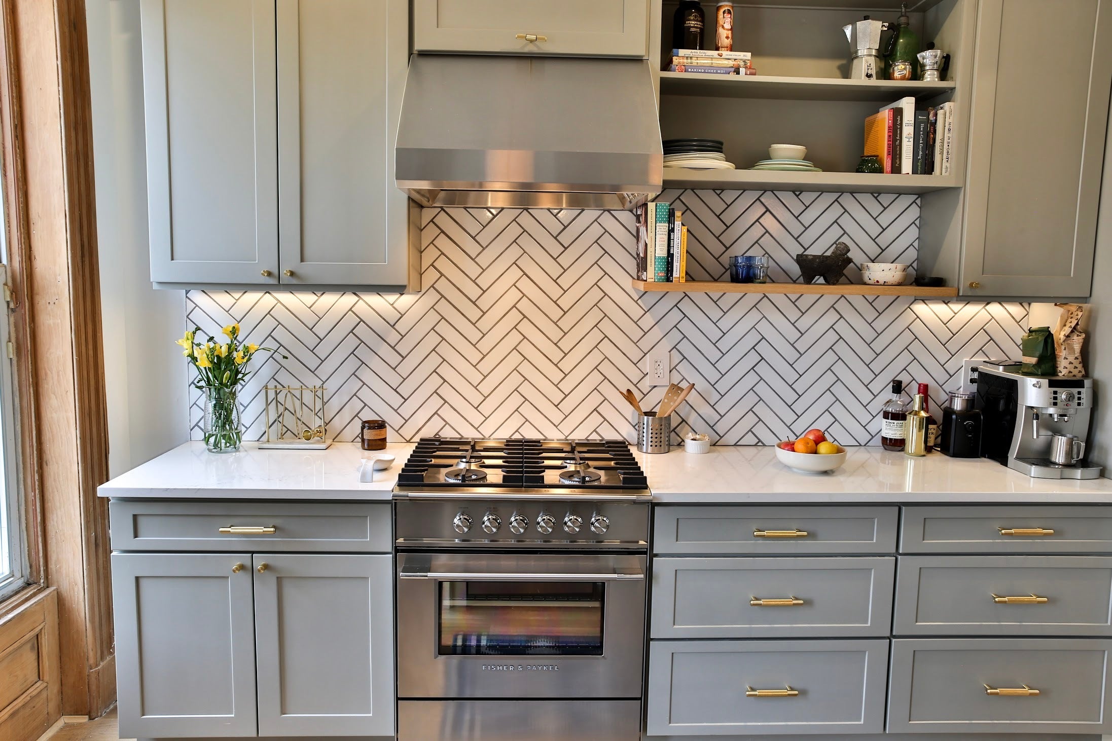 2x8 Original Ceramic Tile in Calcite Gloss