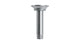 Emerson 4" Straight Shower Arm with Flange in Satin Chrome
