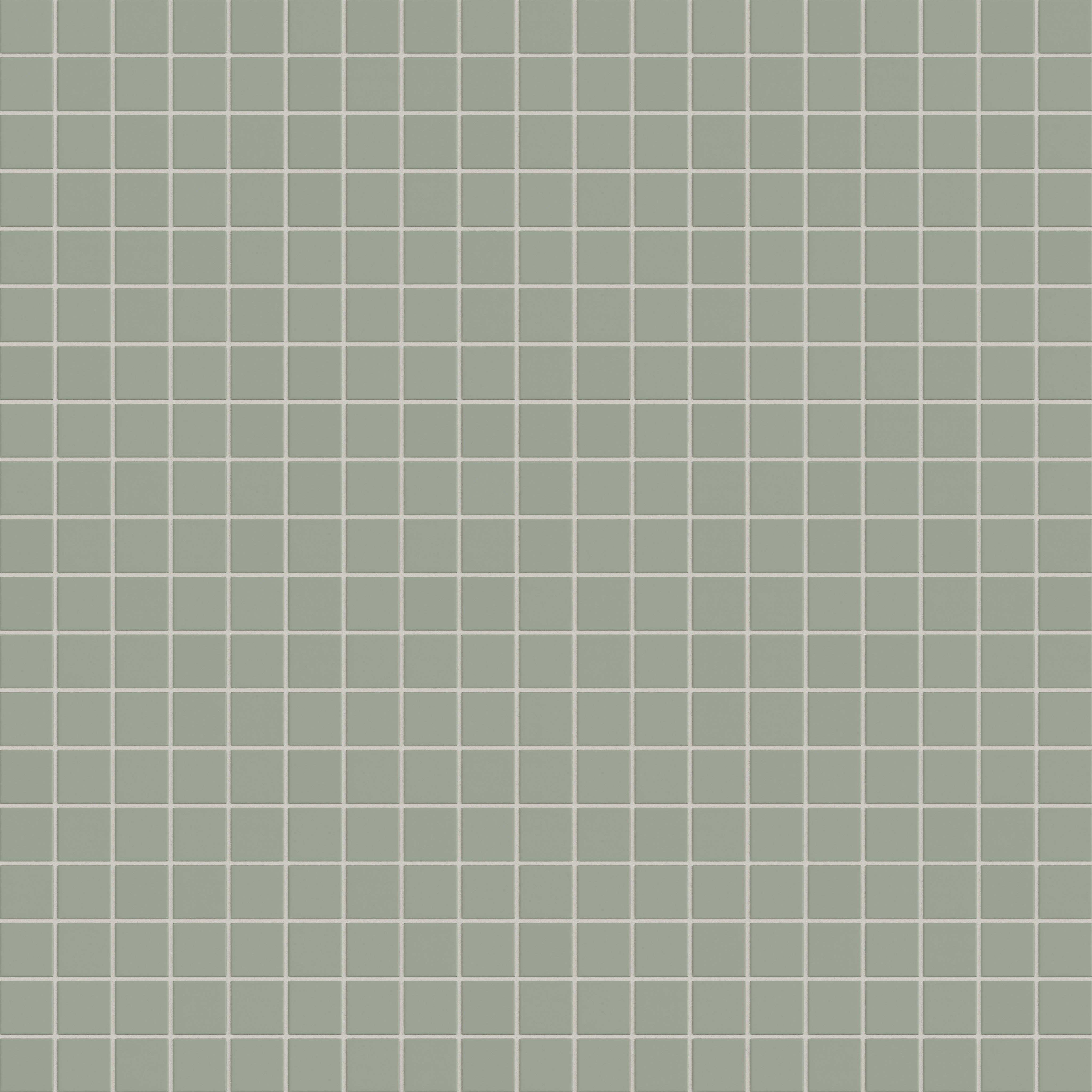 2x2 Straight Set Sheeted Natural Press Ceramic Mosaic Tile in Terre Verte Matte