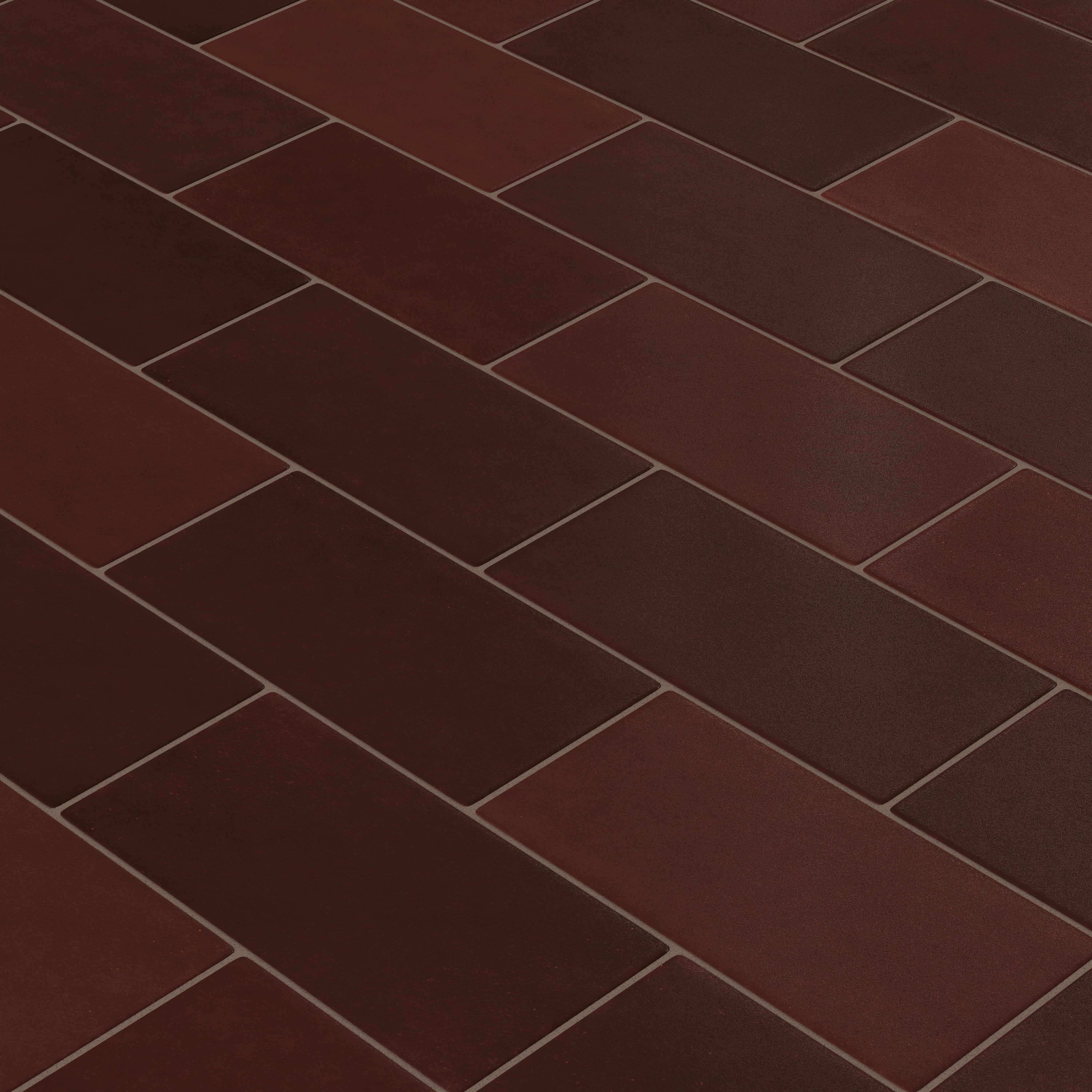 6x12 Original Ceramic Tile in Redwood
