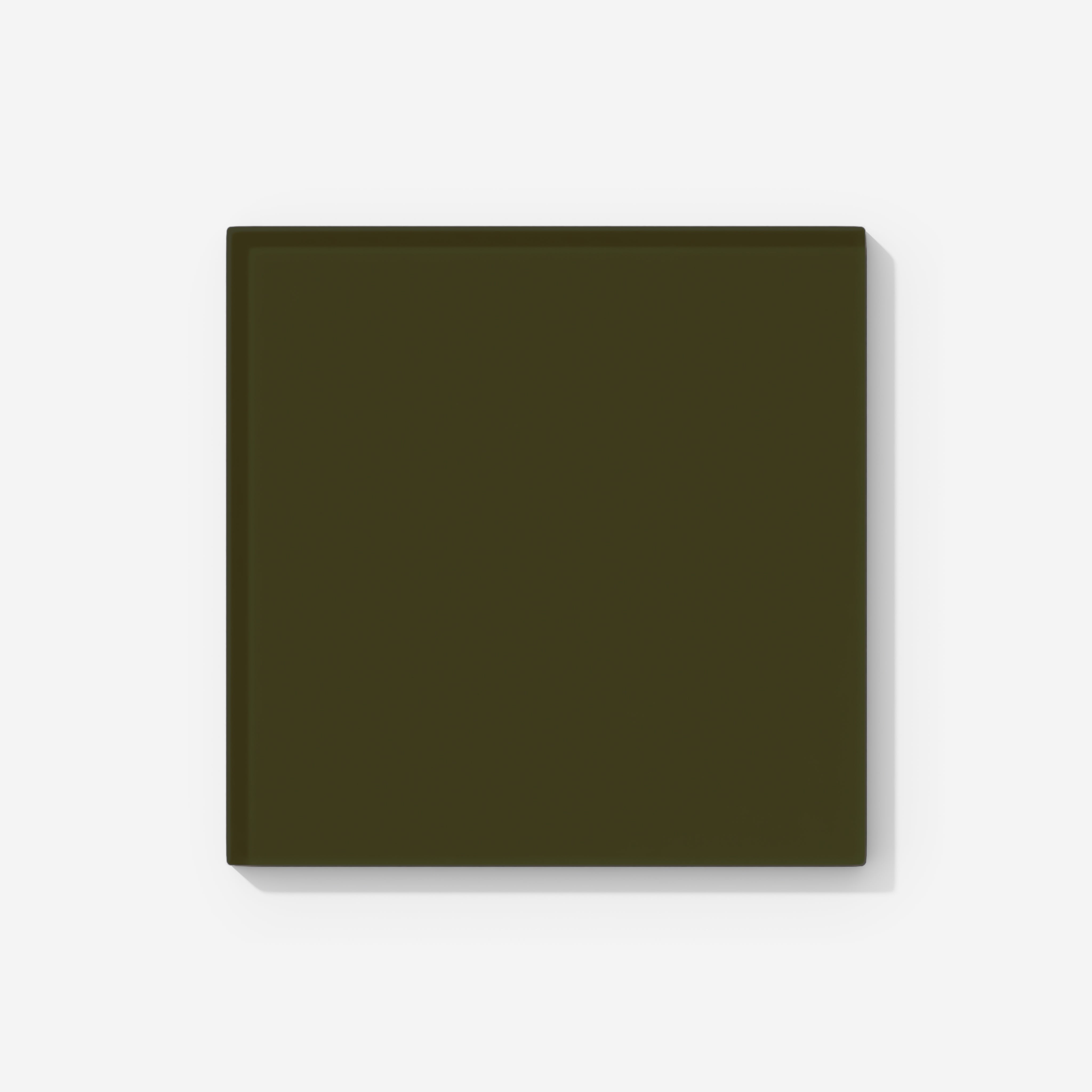 6x6 Glass Tile in Catbird Gloss