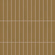 1x6 Straight Set Sheeted Original Ceramic Mosaic Tile in Chaparral Matte