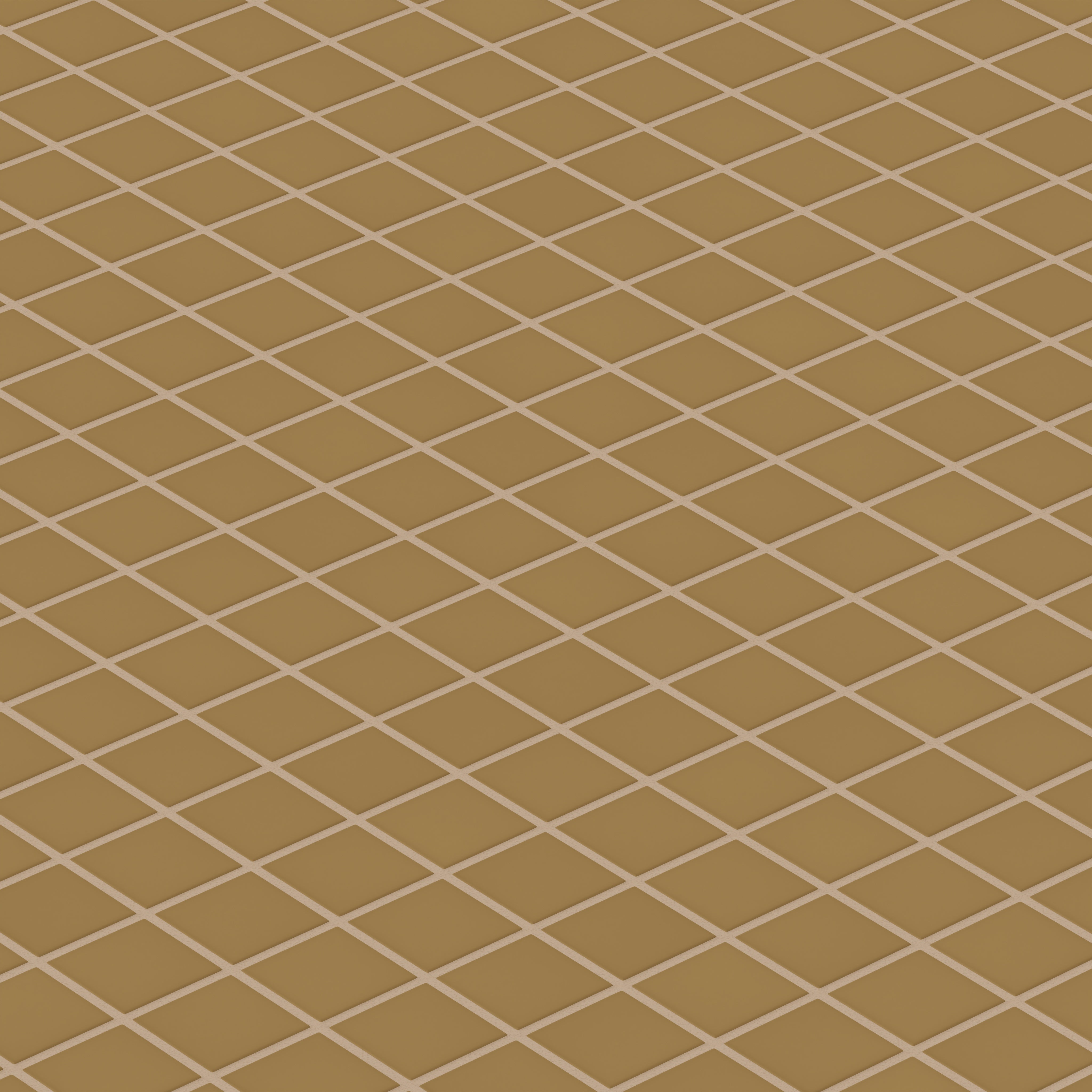 2x2 Straight Set Sheeted Original Ceramic Mosaic Tile in Chaparral Matte