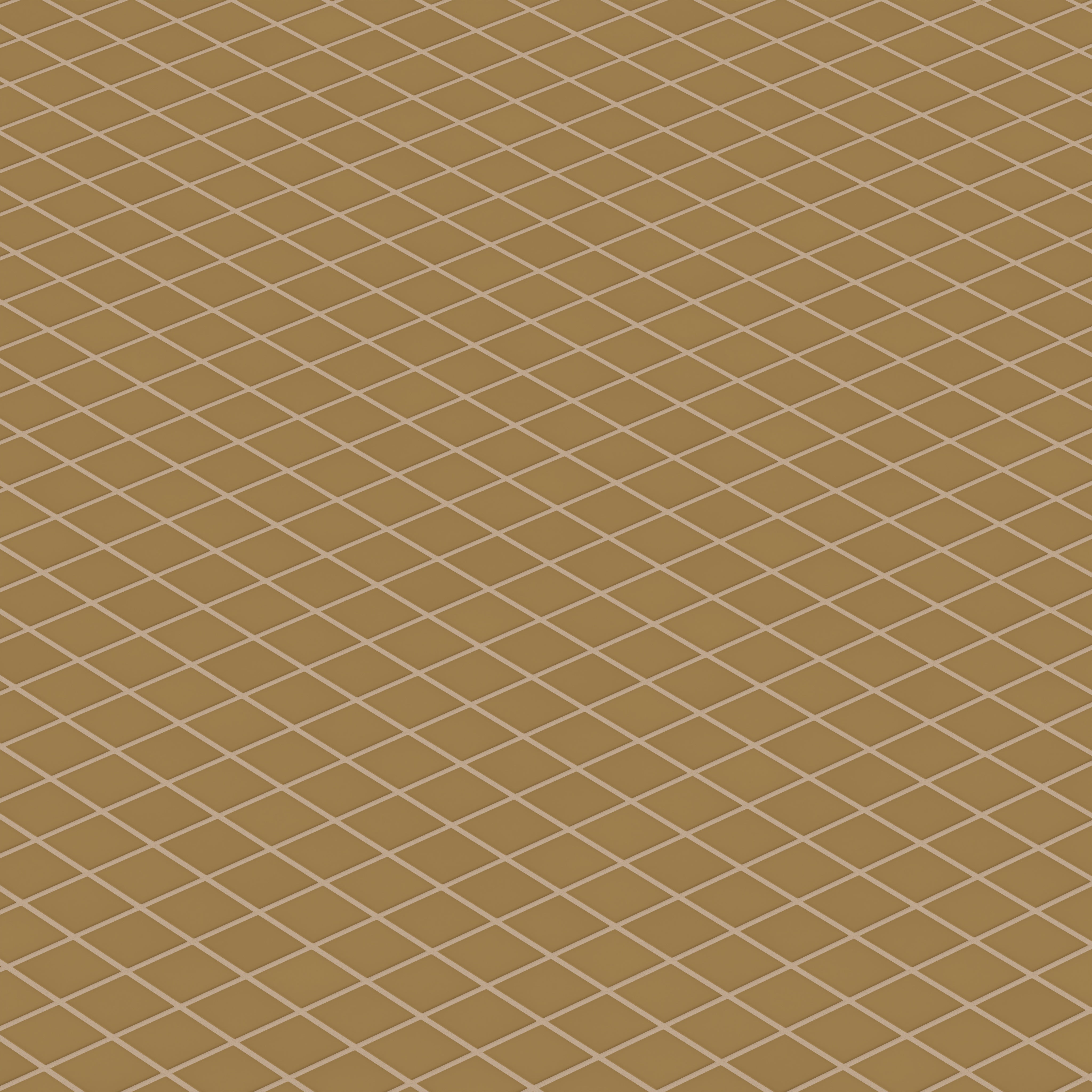 2x2 Straight Set Sheeted Original Ceramic Mosaic Tile in Chaparral Matte