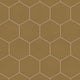 6" Hexagon Original Ceramic Tile in Chaparral Matte