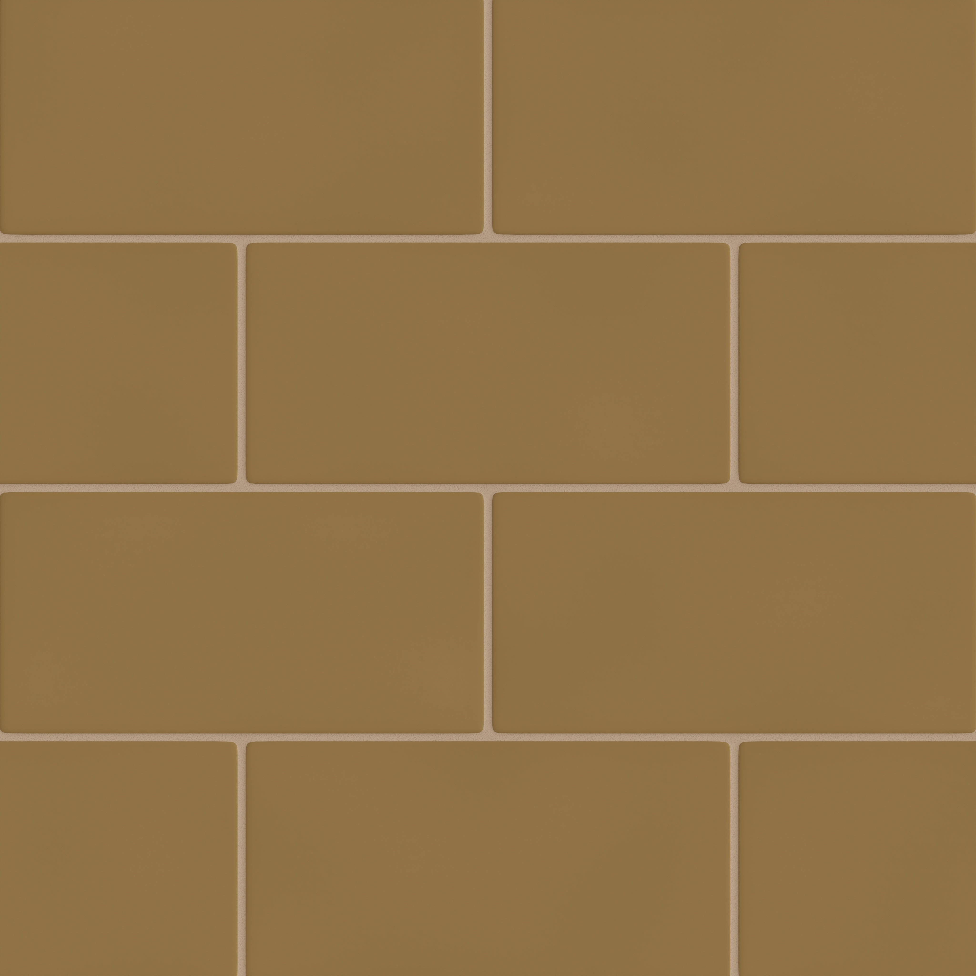 6x12 Original Ceramic Tile in Chaparral Matte