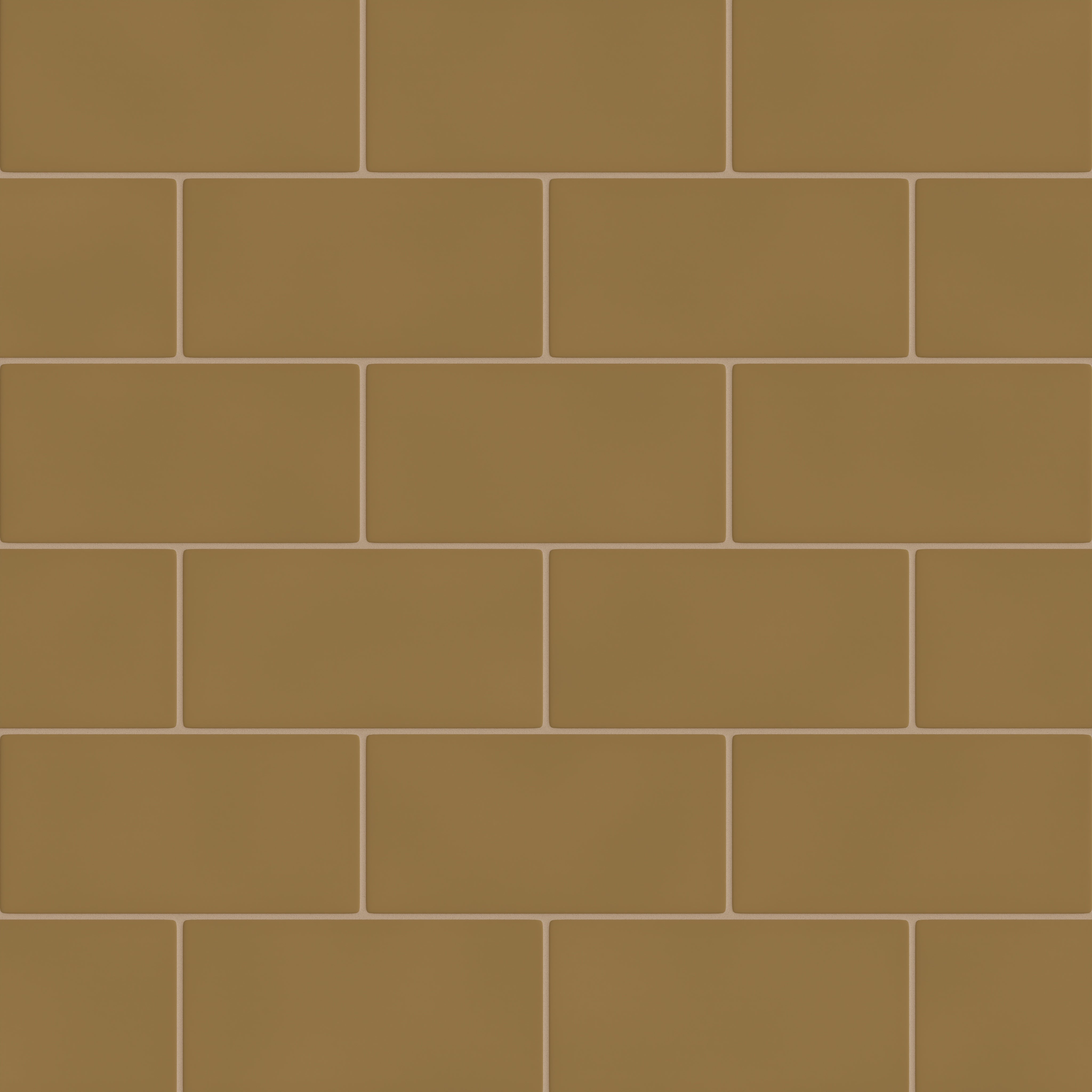 6x12 Original Ceramic Tile in Chaparral Matte