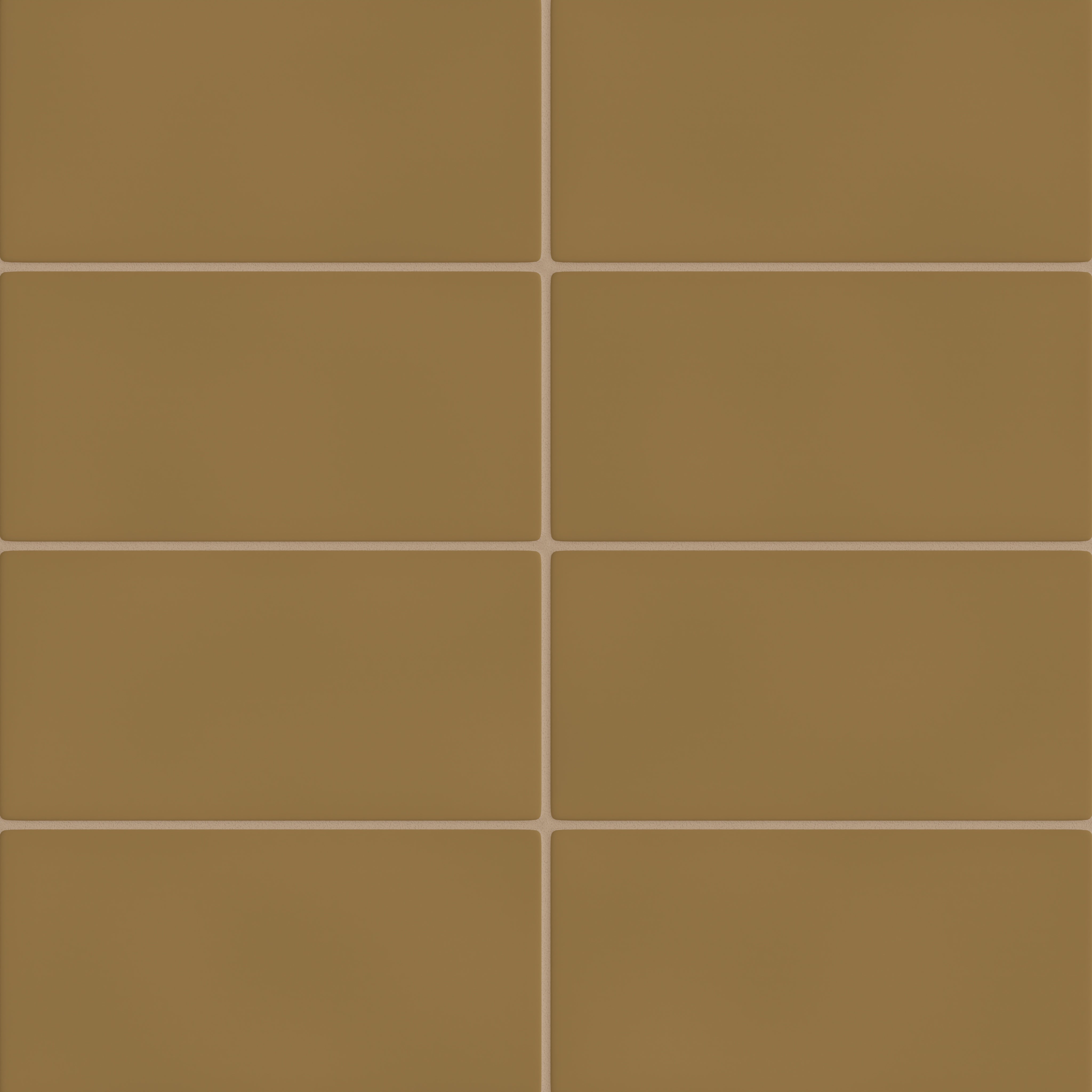 6x12 Original Ceramic Tile in Chaparral Matte