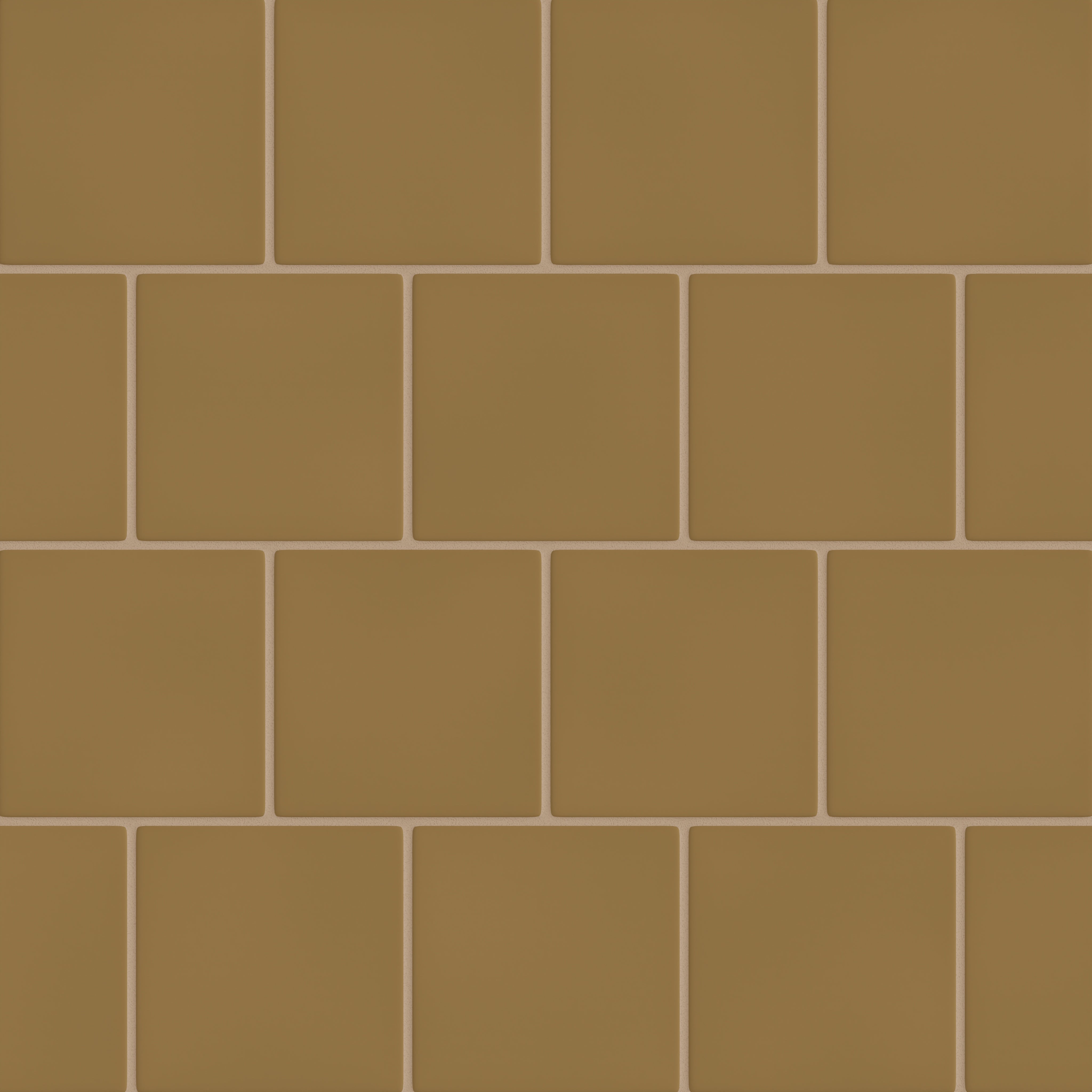 6x6 Original Ceramic Tile in Chaparral Matte