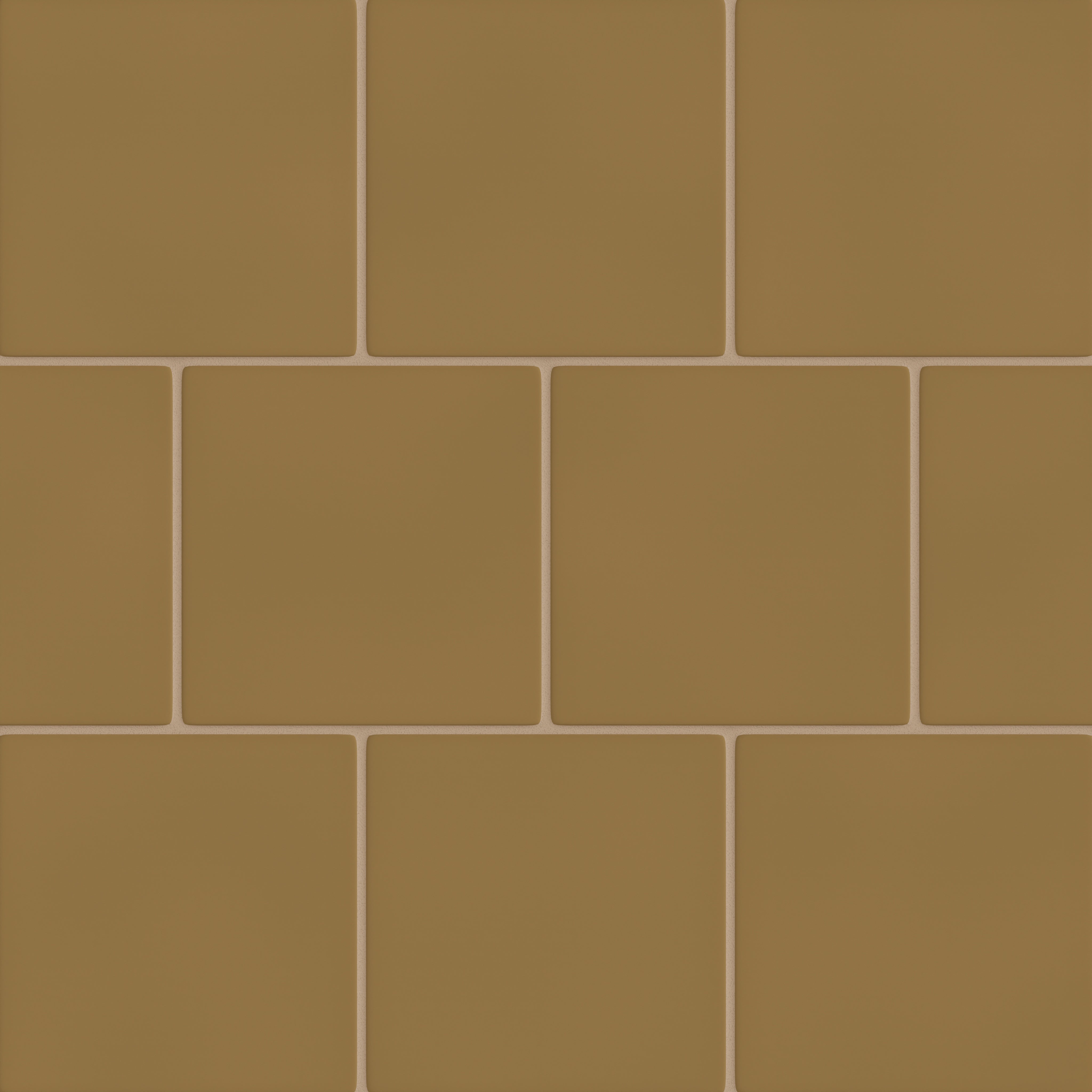 8x8 Original Ceramic Tile in Chaparral Matte