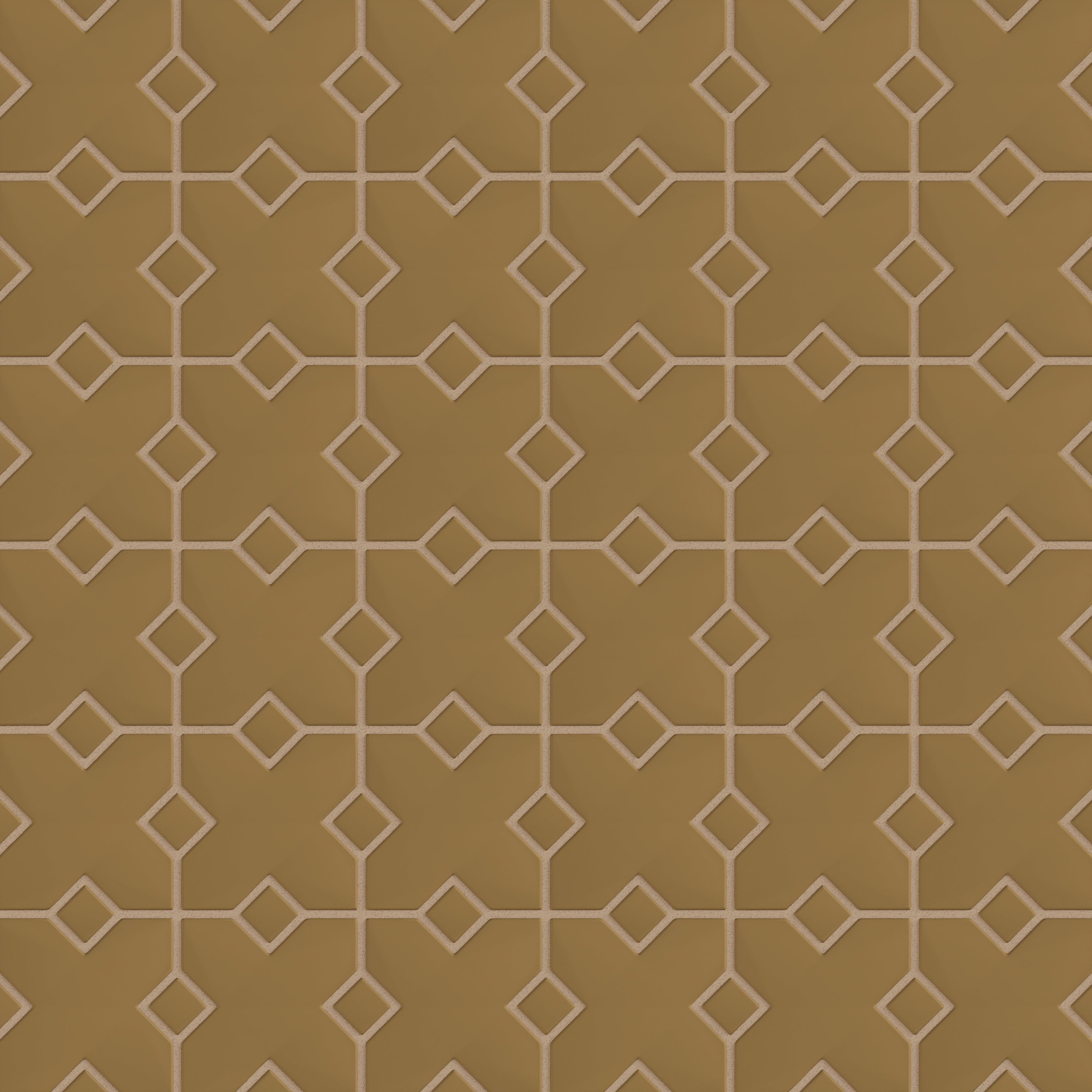 Hacienda Sheeted Original Ceramic Tile in Chaparral Matte