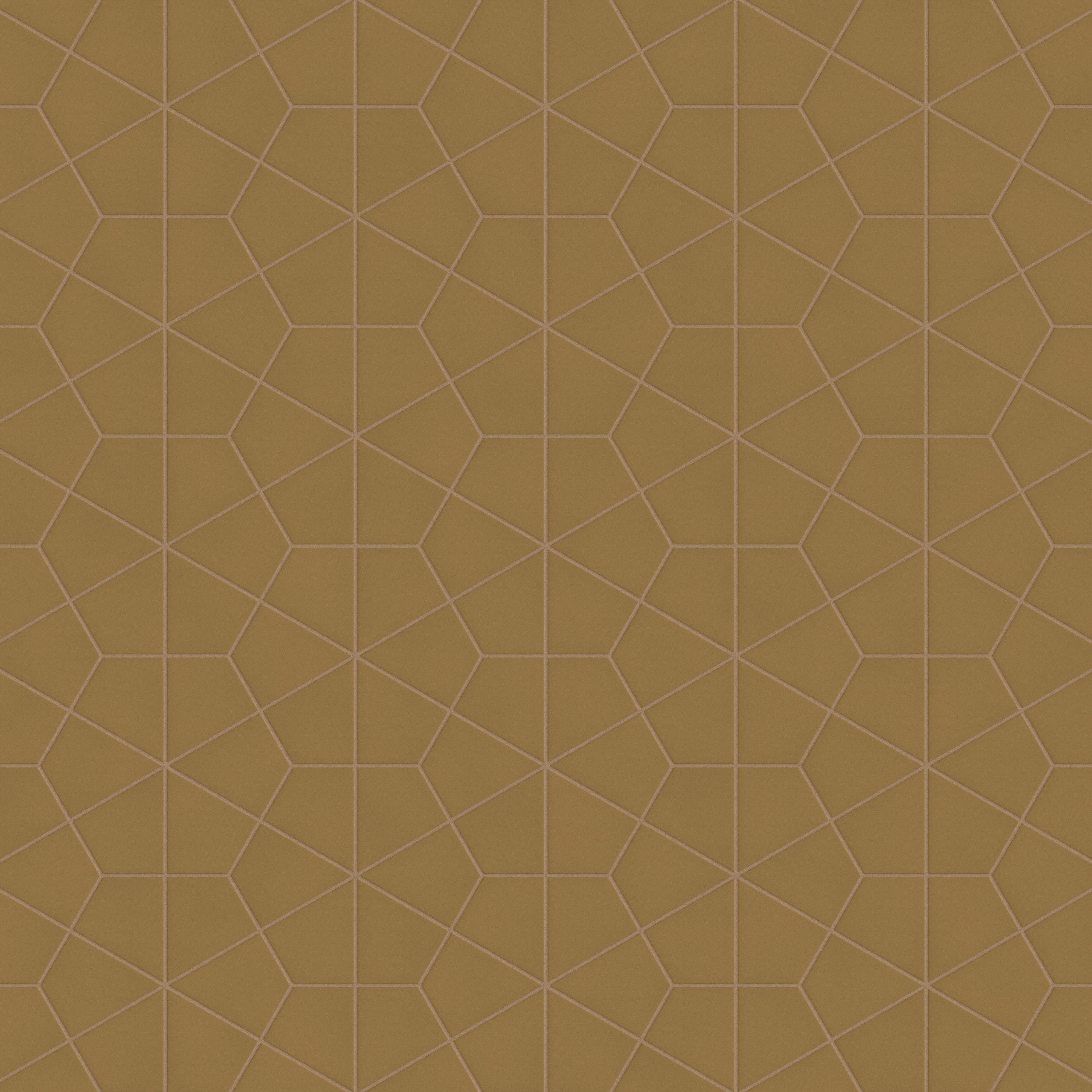 Hexite Original Ceramic Tile in Chaparral Matte