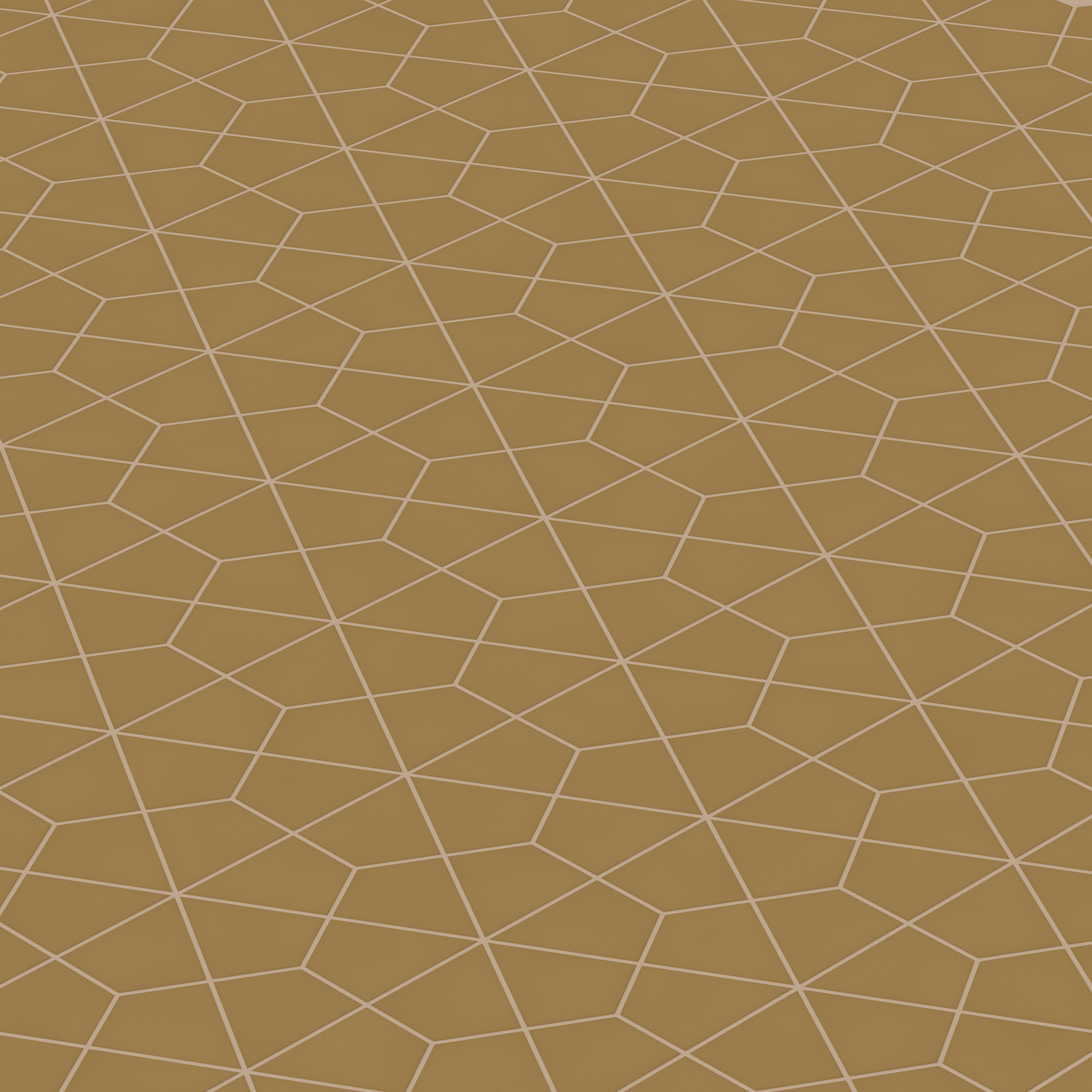 Hexite Original Ceramic Tile in Chaparral Matte