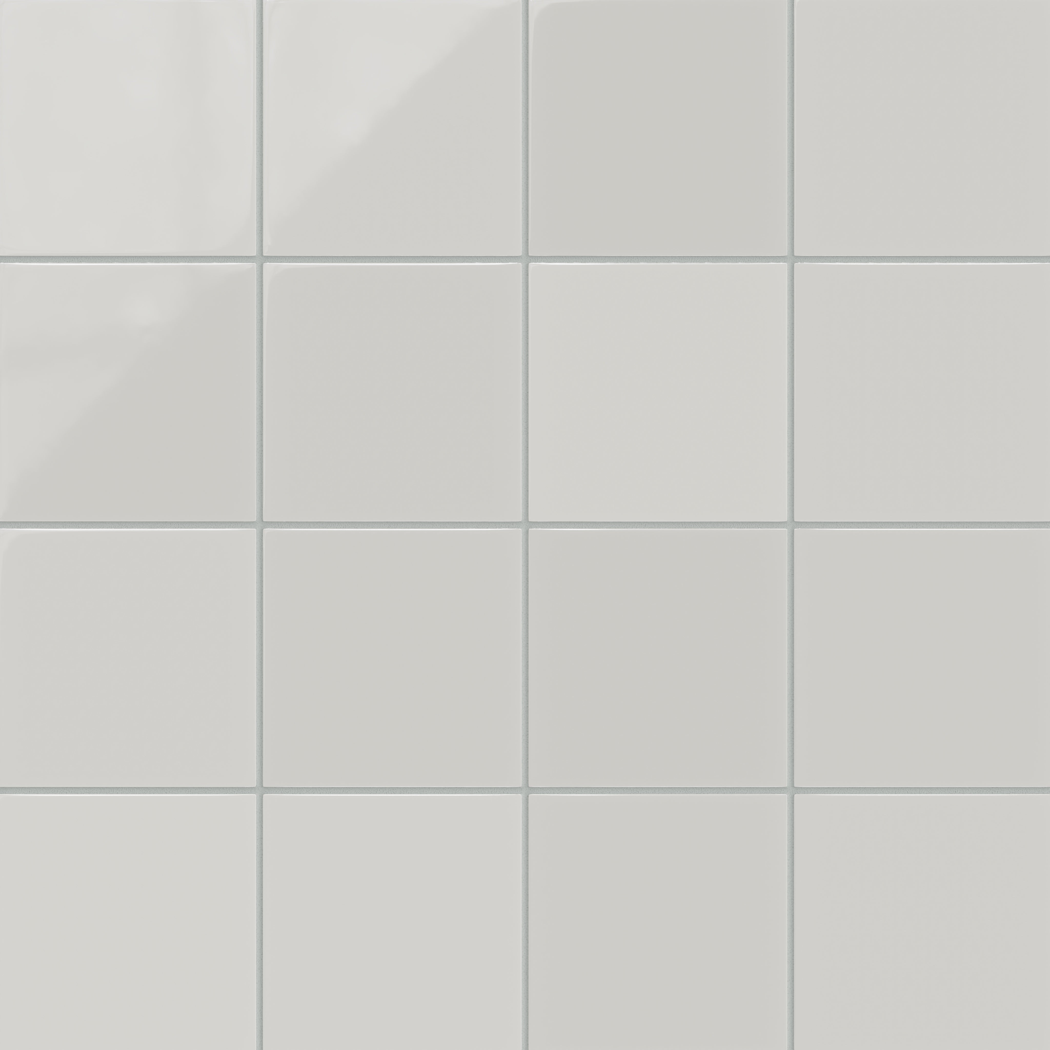 6x6 Natural Press Ceramic Tile in Cloud Cover Gloss