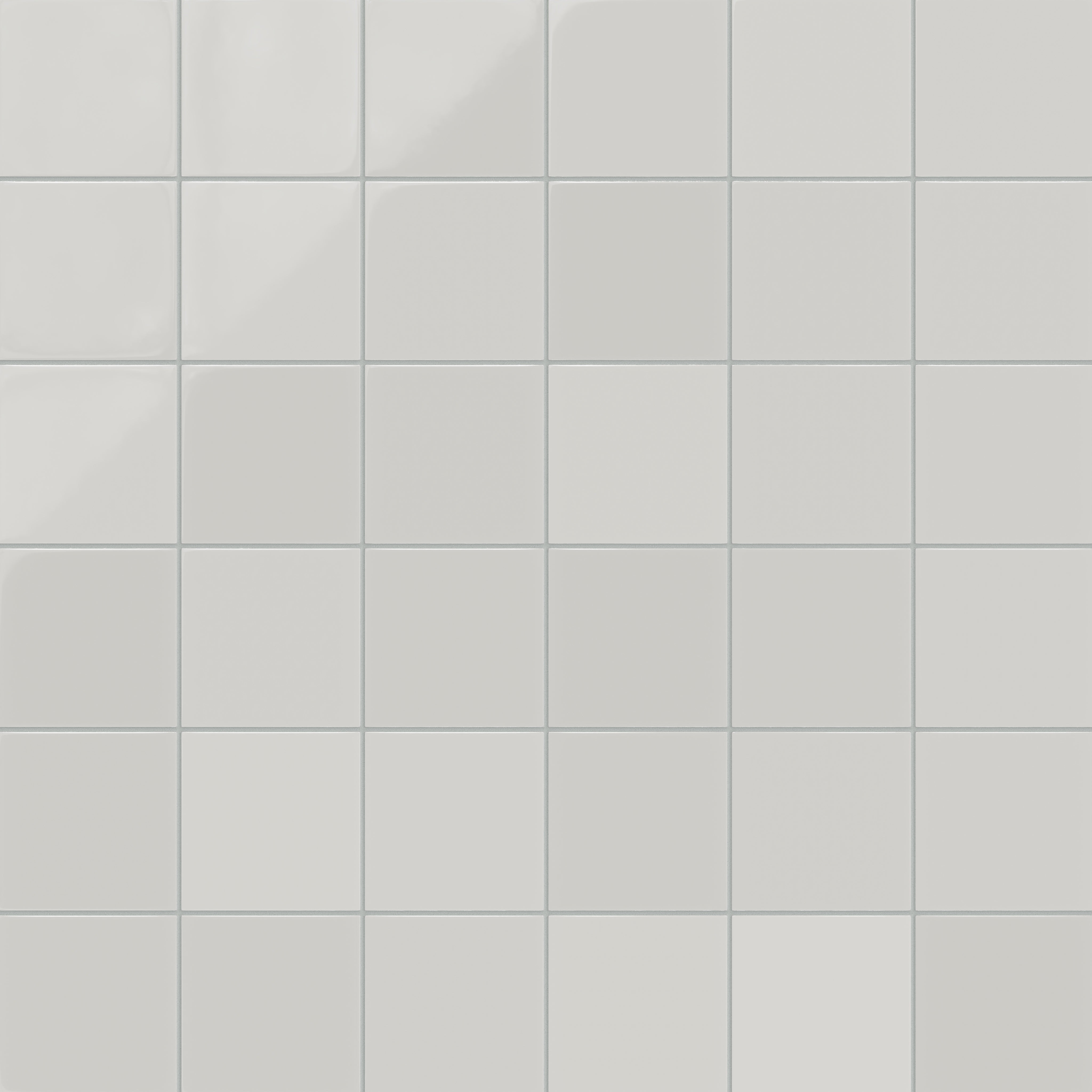 6x6 Natural Press Ceramic Tile in Cloud Cover Gloss