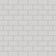 2x4 Half Offset Sheeted Natural Press Ceramic Mosaic Tile in Cloud Cover Matte