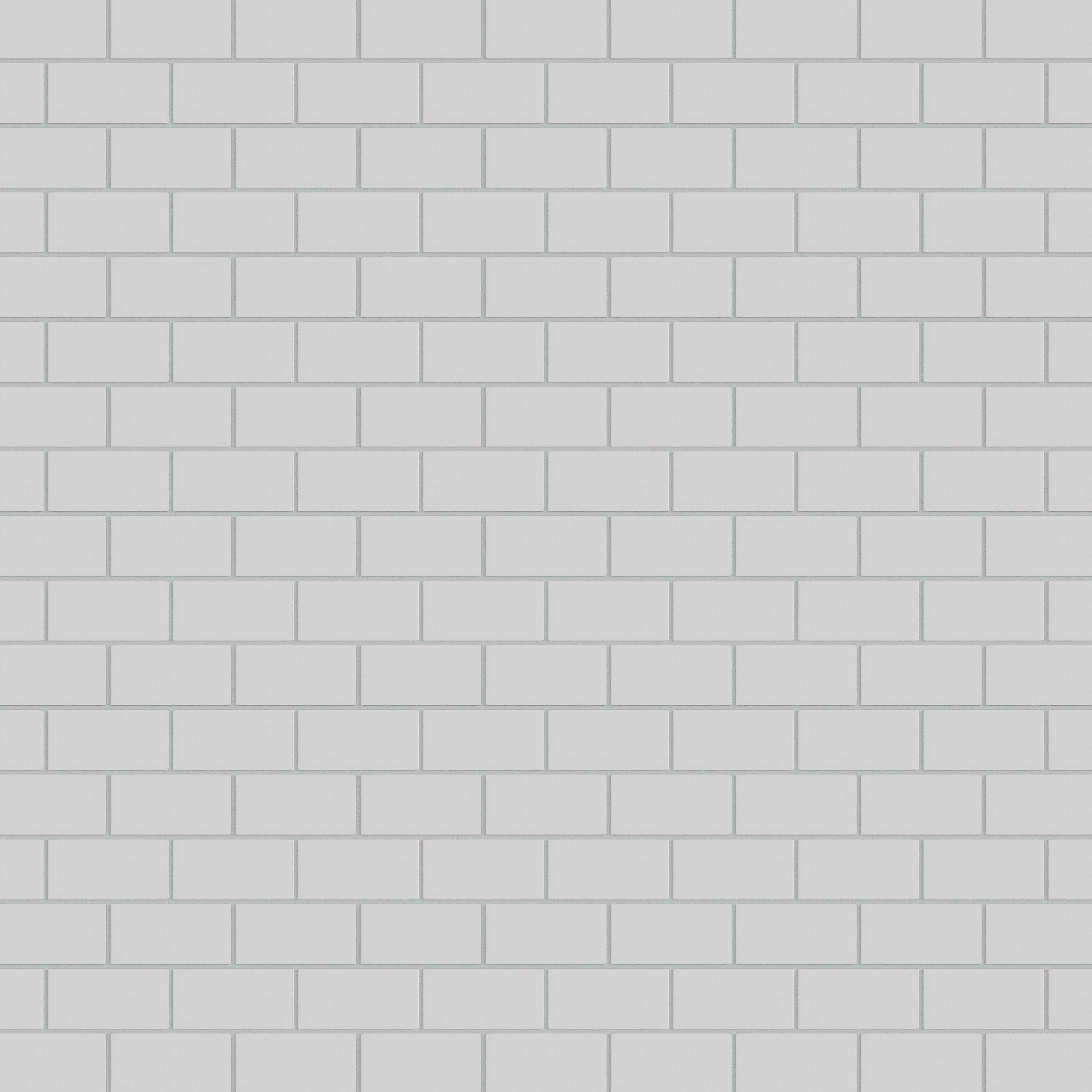 2x4 Half Offset Sheeted Natural Press Ceramic Mosaic Tile in Cloud Cover Matte