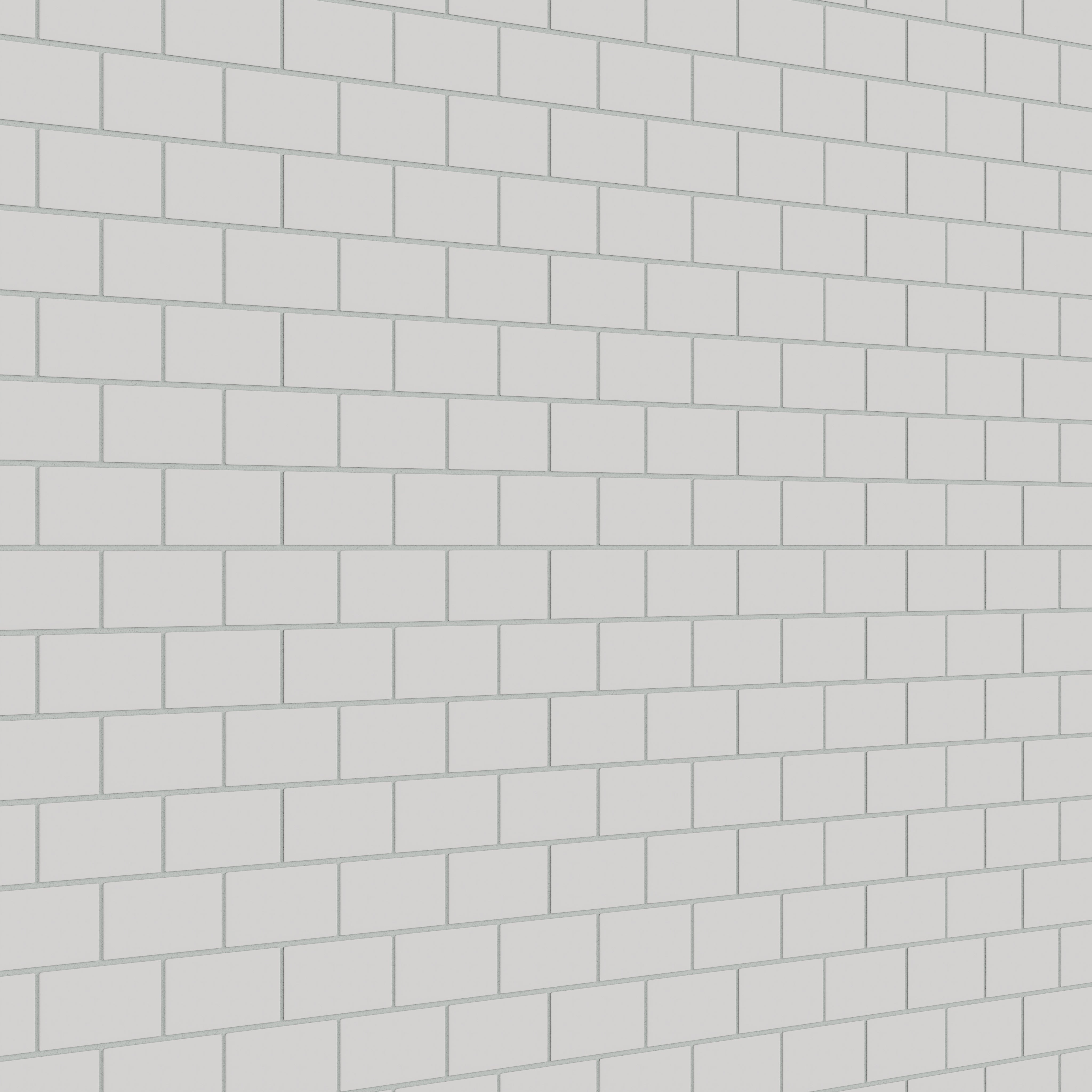 2x4 Half Offset Sheeted Natural Press Ceramic Mosaic Tile in Cloud Cover Matte