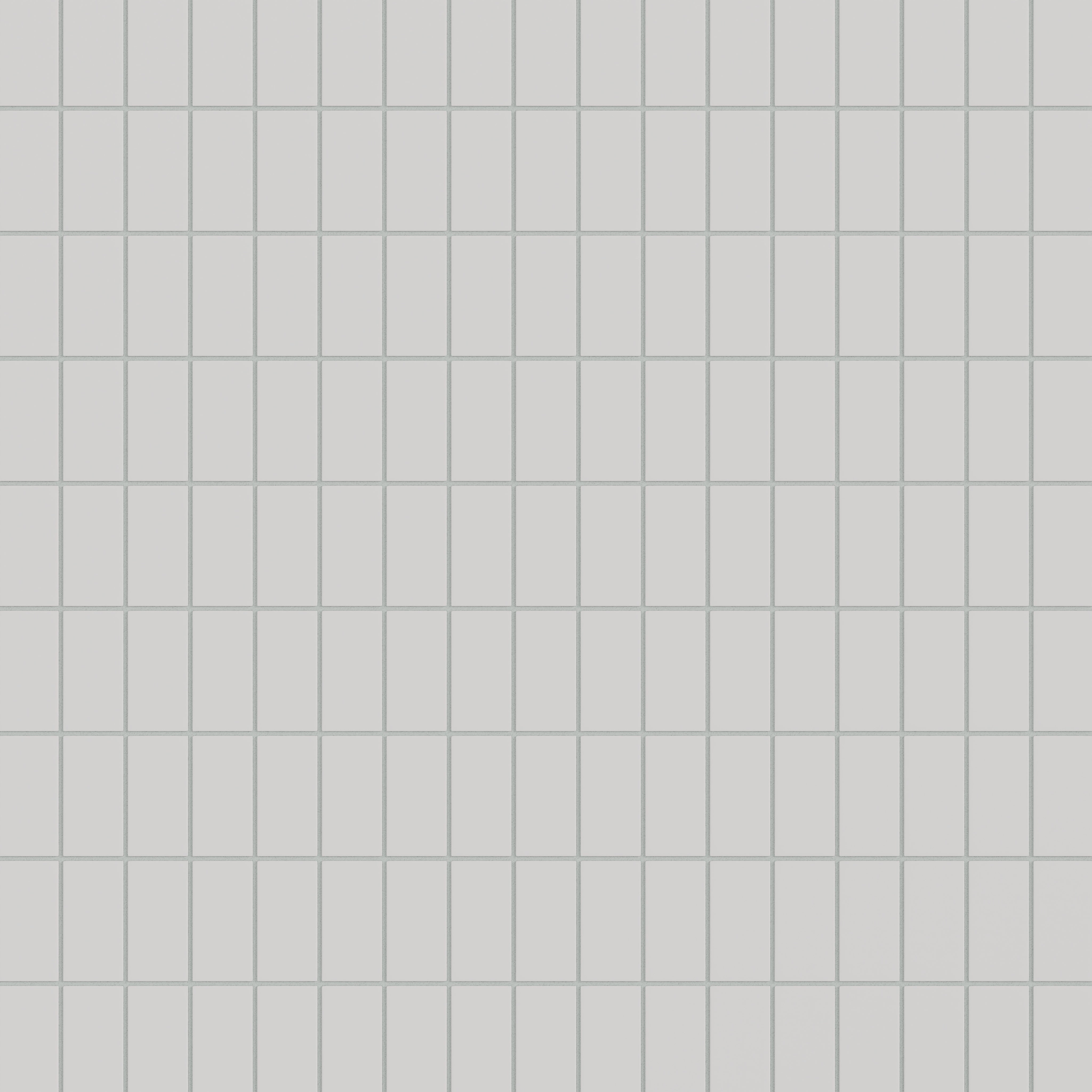 2x4 Straight Set Sheeted Natural Press Ceramic Mosaic Tile in Cloud Cover Matte