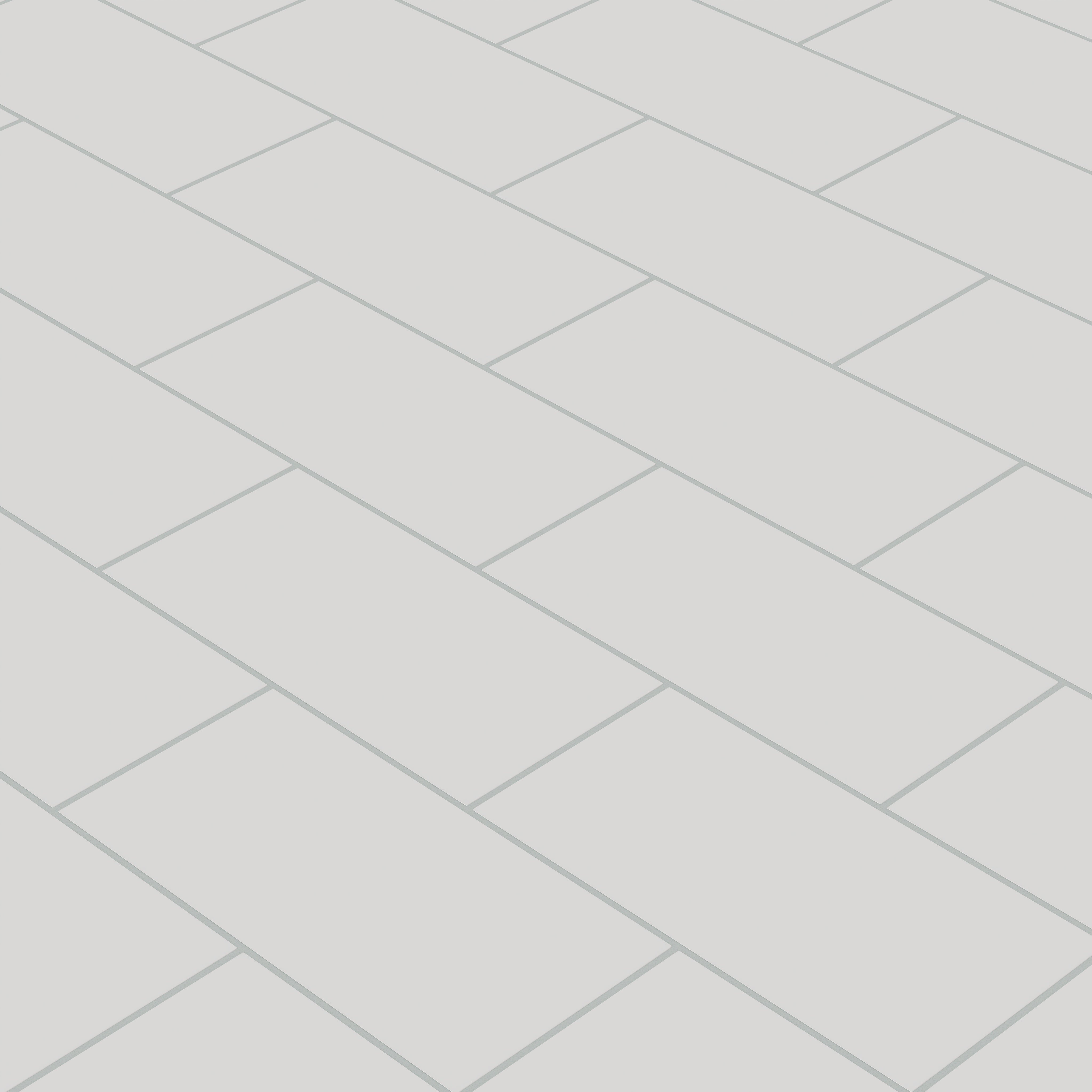 6x12 Natural Press Ceramic Tile in Cloud Cover Matte