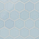 6" Hexagon Original Ceramic Tile in Crater Lake Gloss