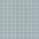 2x2 Straight Set Sheeted Original Ceramic Mosaic Tile in Crater Lake Matte