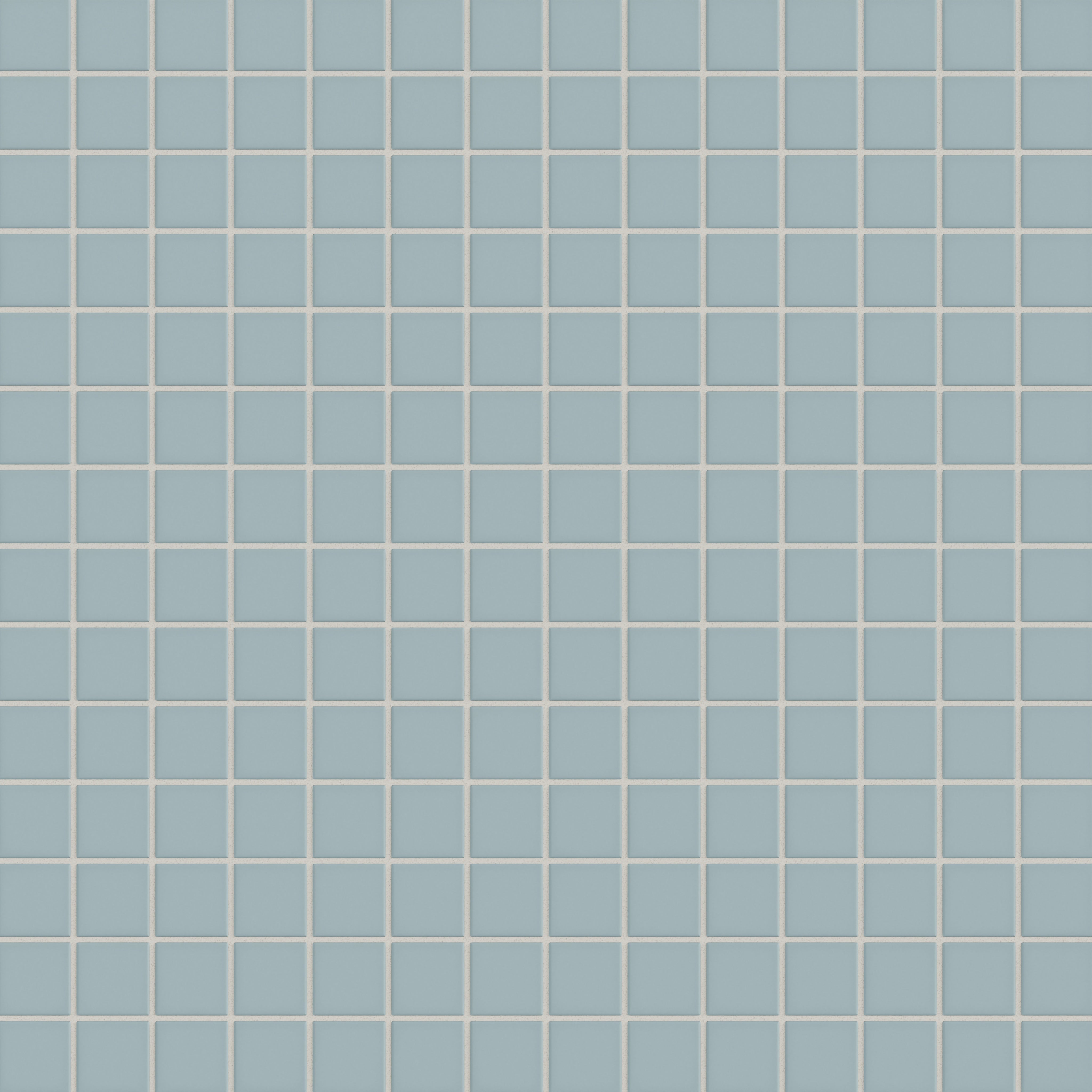 2x2 Straight Set Sheeted Original Ceramic Mosaic Tile in Crater Lake Matte