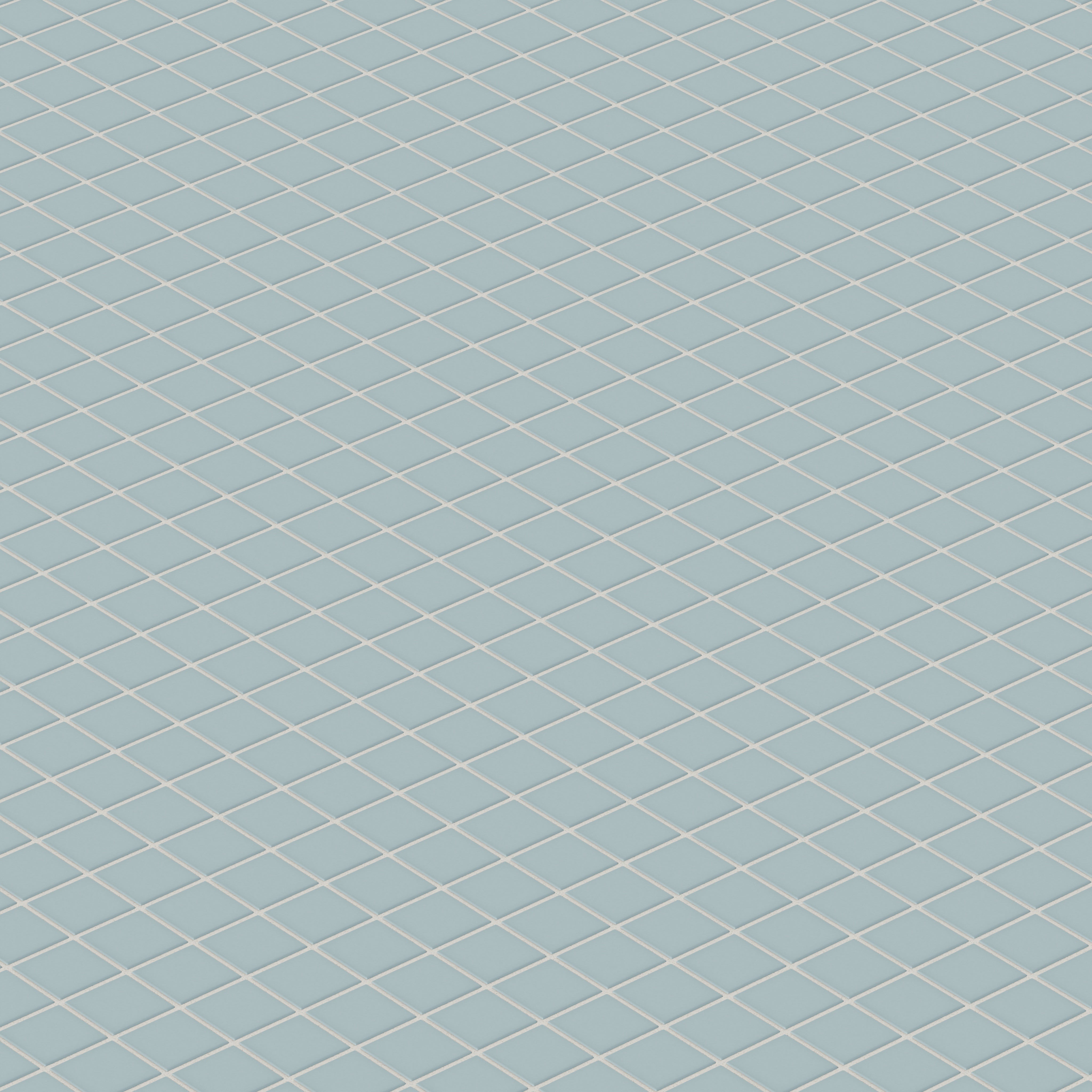 2x2 Straight Set Sheeted Original Ceramic Mosaic Tile in Crater Lake Matte