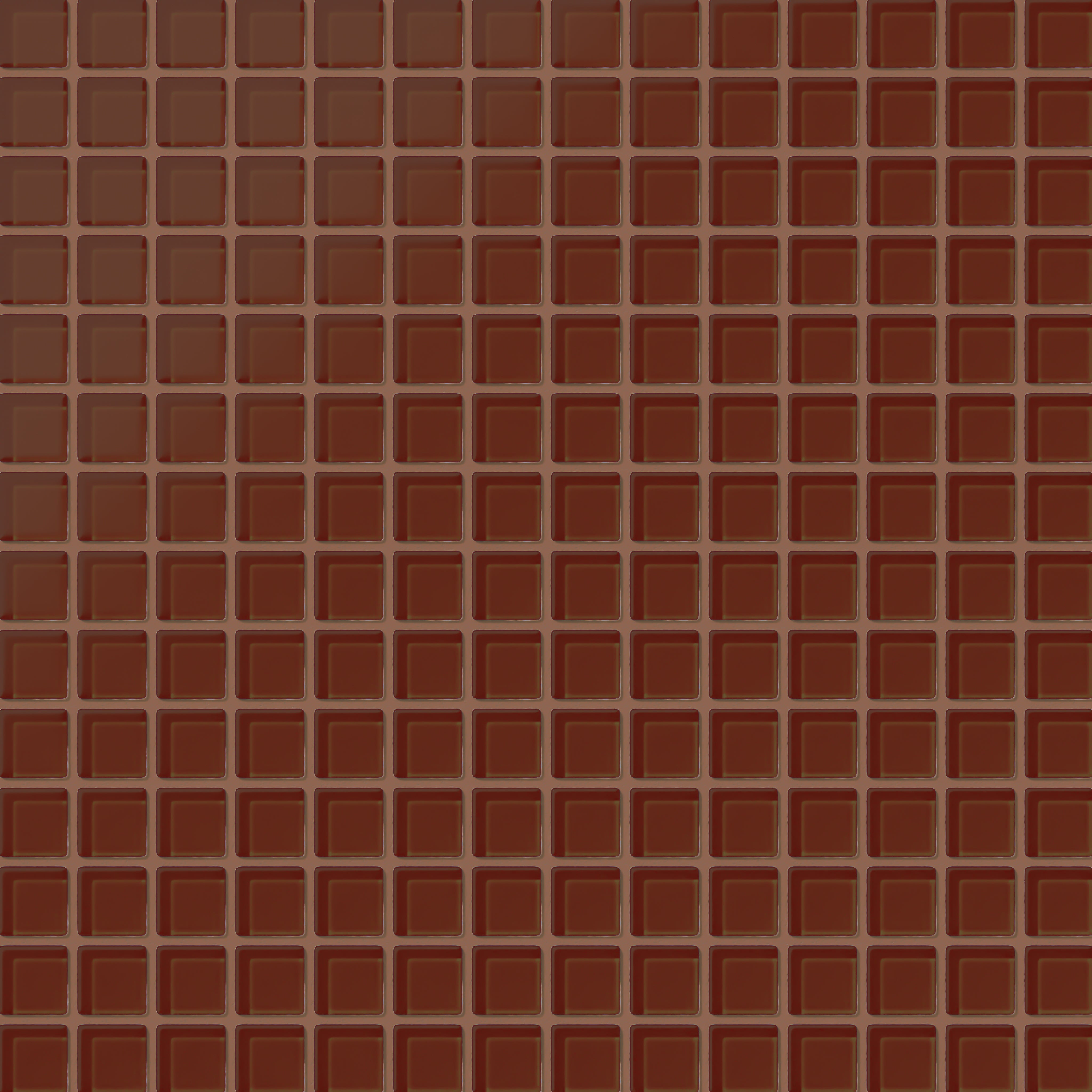 1x1 Straight Set Sheeted Glass Mosaic Tile in Pheasant Matte