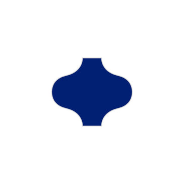 Paseo Original Ceramic Tile in Azul Matte