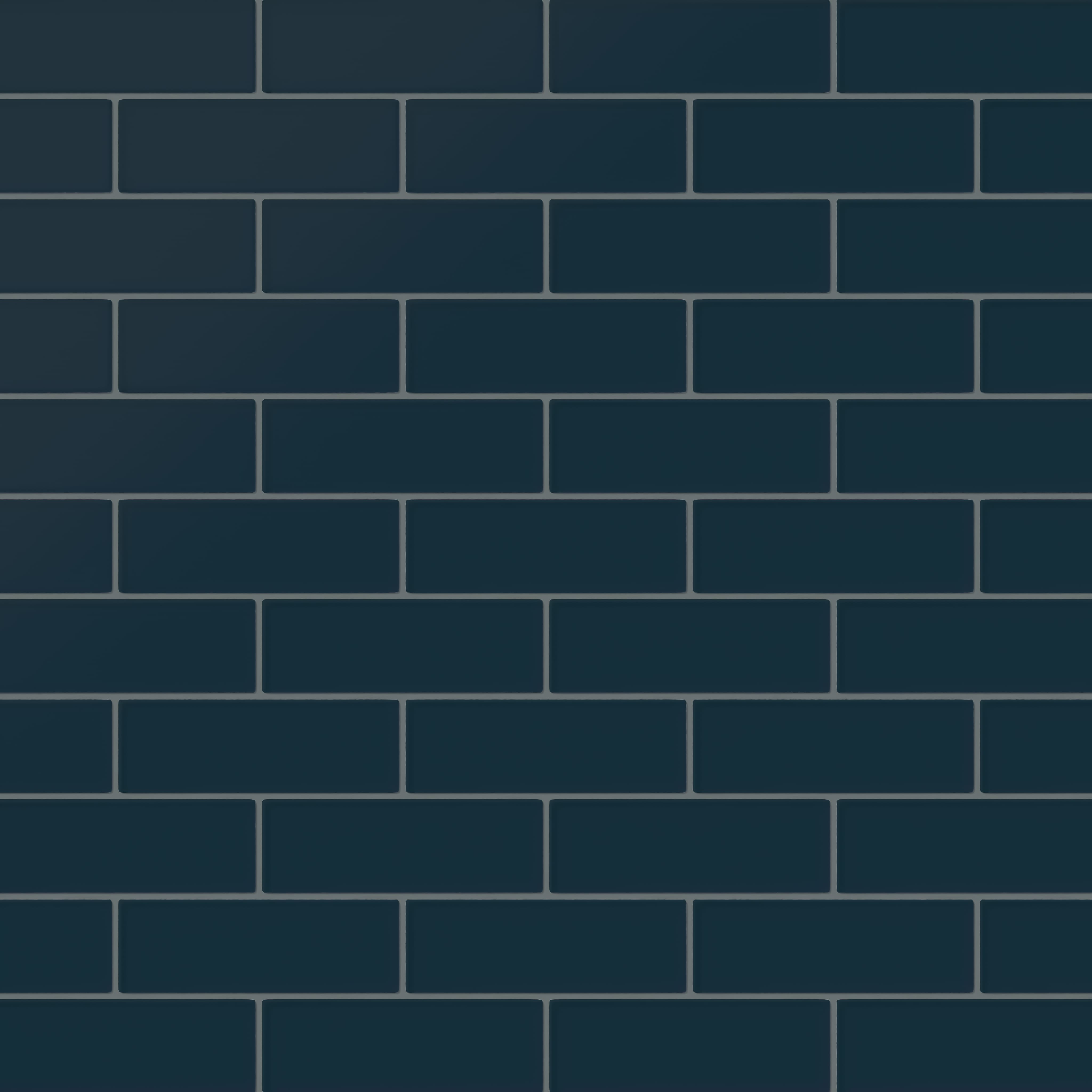 Quick Ship 2x6 Glass Tile in Grackle Matte