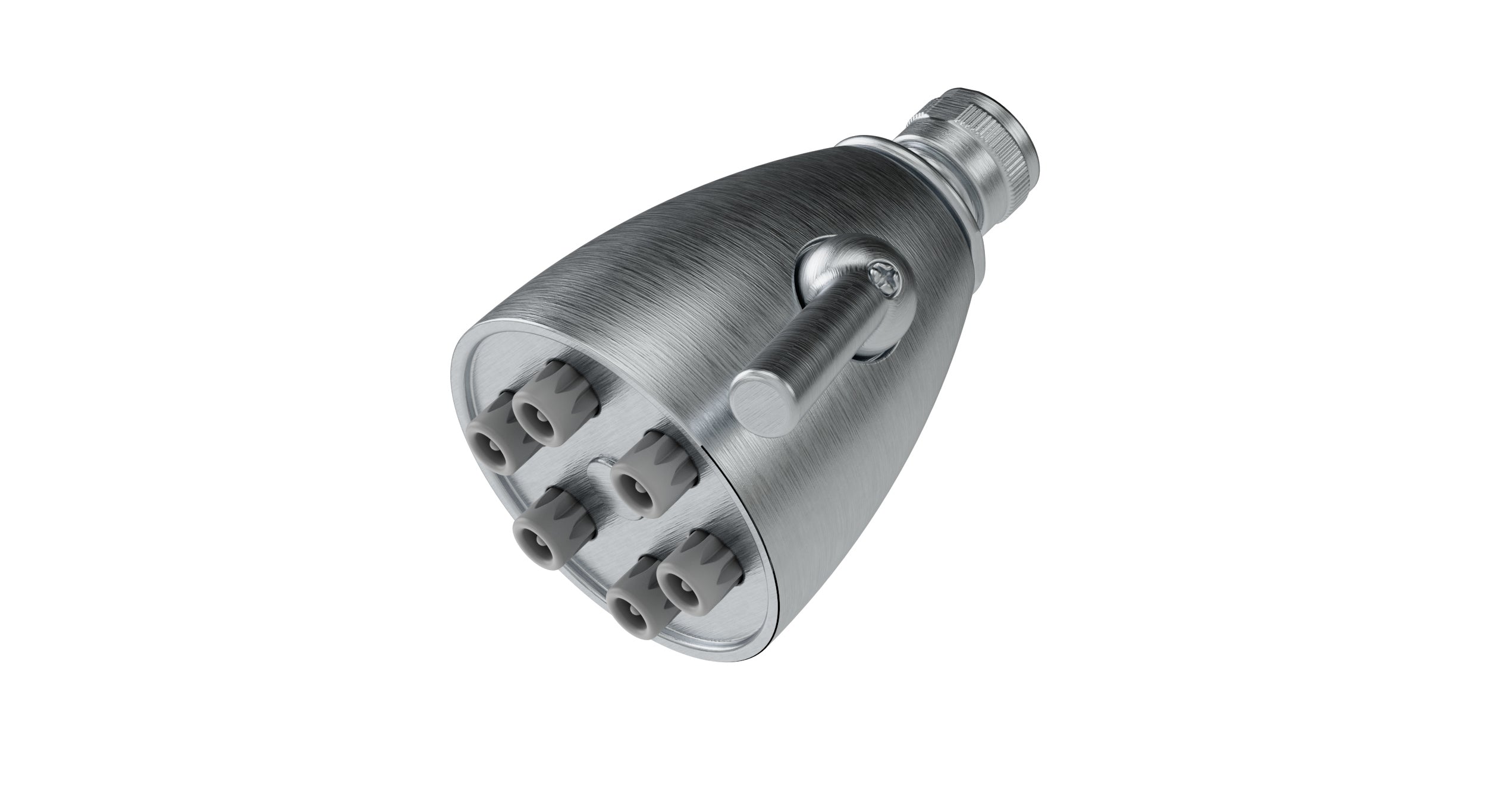 Shower Six Jet Shower Head in Satin Chrome