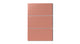 4x8 Natural Press Ceramic Tile in Madder Red Matte