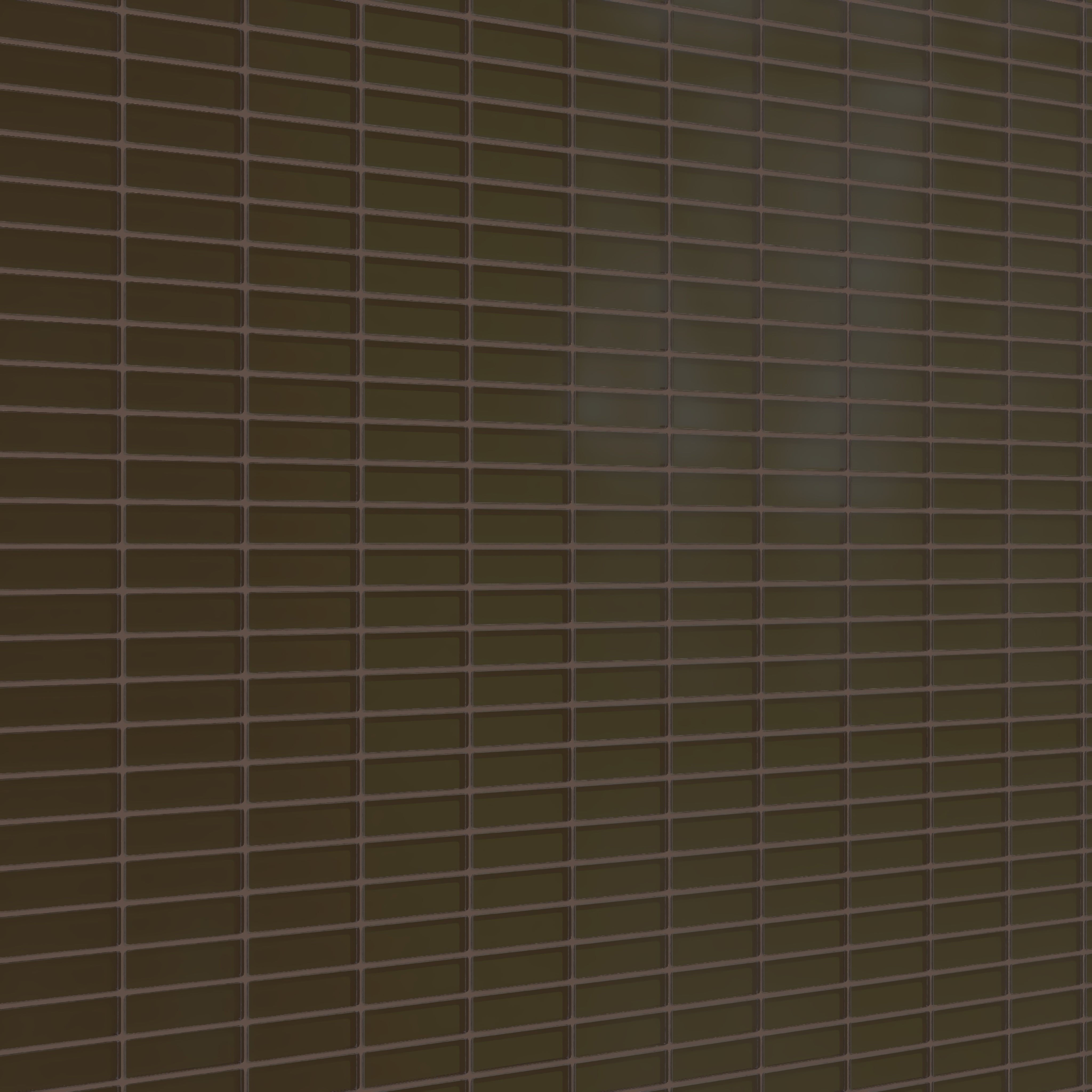 1x4 Straight Set Sheeted Glass Mosaic Tile in Osprey Matte
