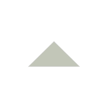 4" Triangle Original Ceramic Tile in Salton Sea Matte
