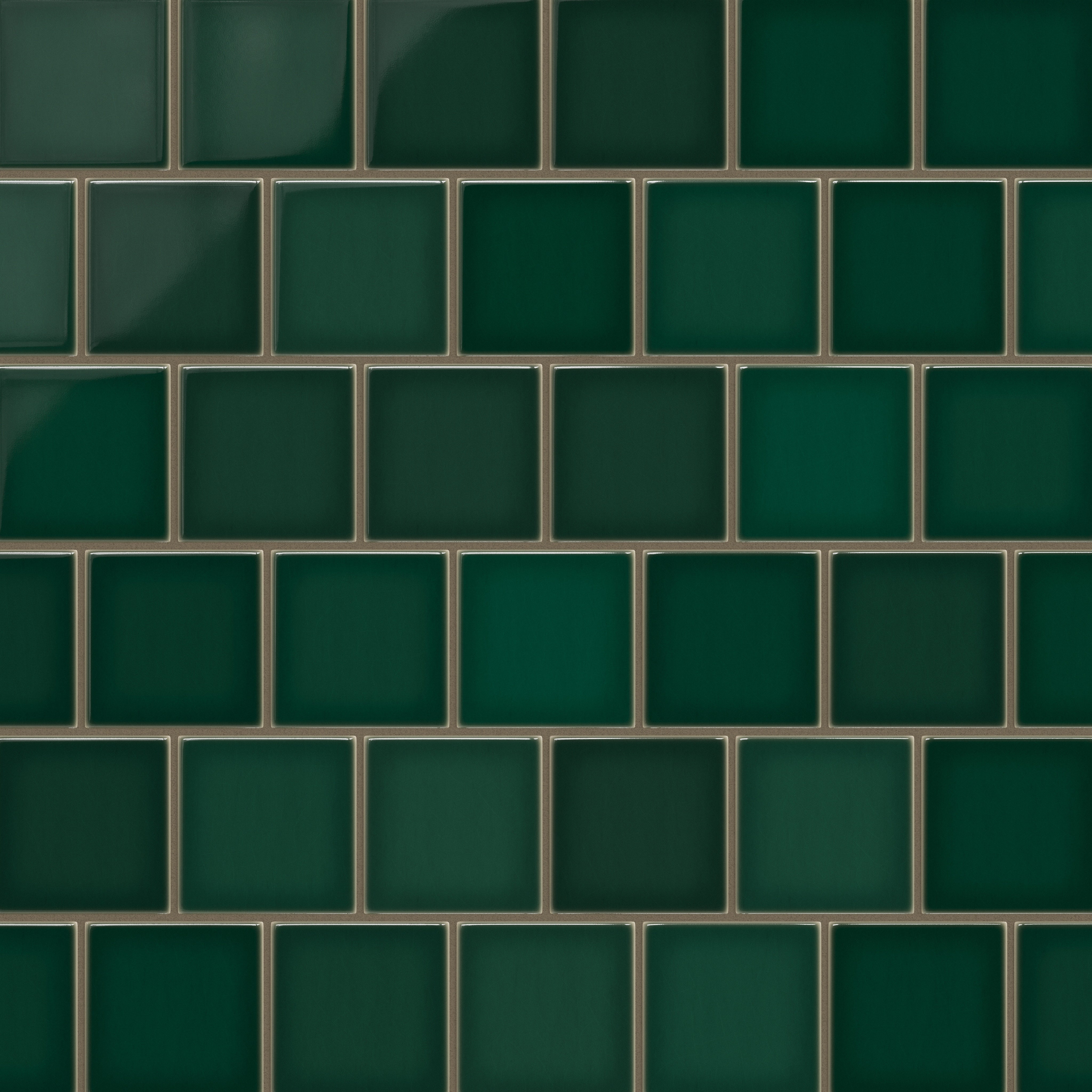 Evergreen 4x4 Gloss Original Ceramic Tile - Fireclay Tile