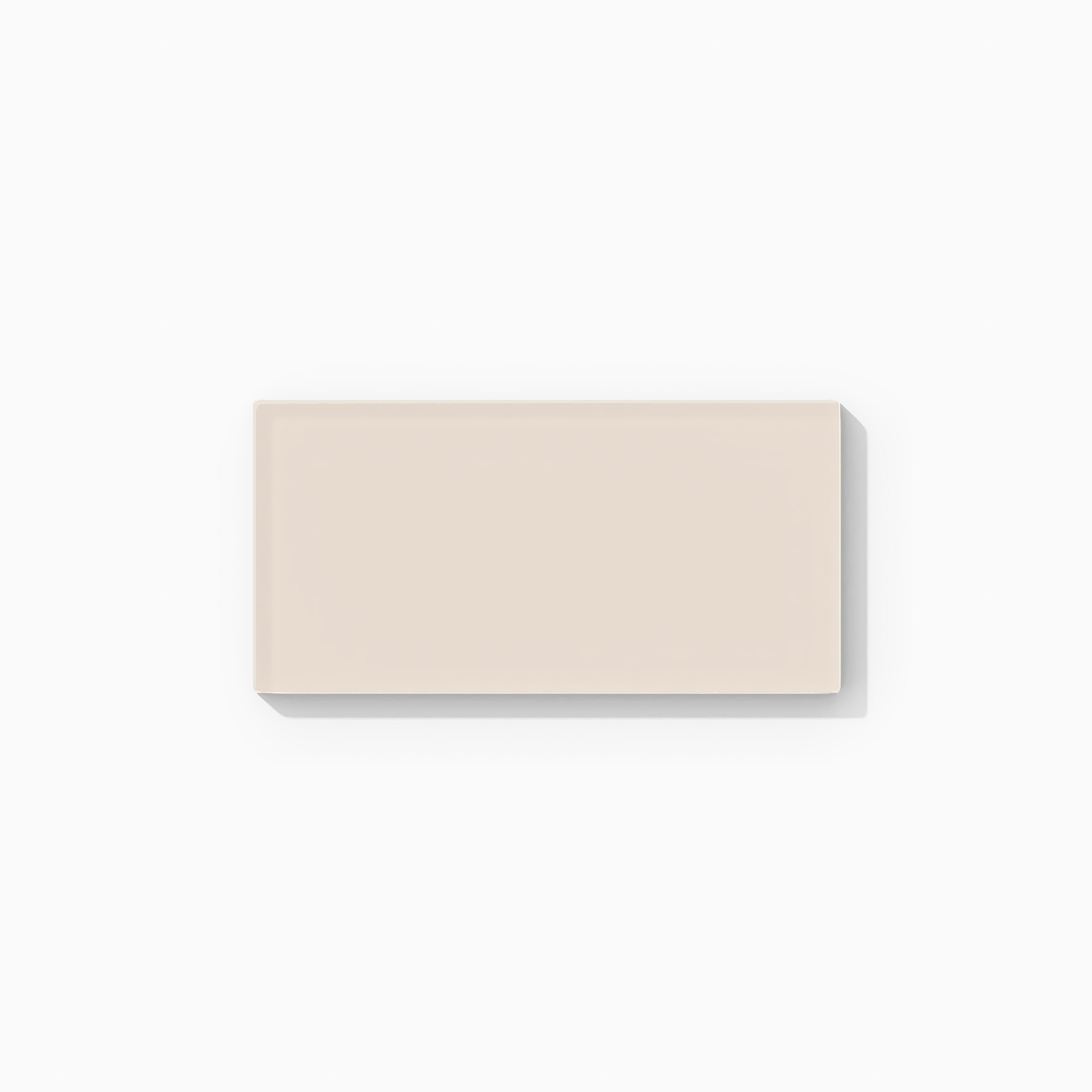 3x6 Glass Tile in Sandpiper Gloss