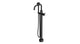 Emerson One Handle Floor Mount Squaretop Bath Trim with Hand Shower and Defined Cross Handle in Oil Rubbed Bronze
