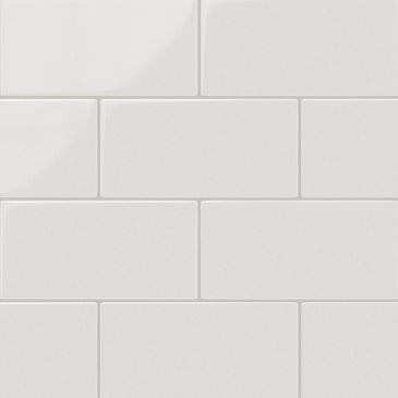 6x12 Original Ceramic Tile in Frost Gloss