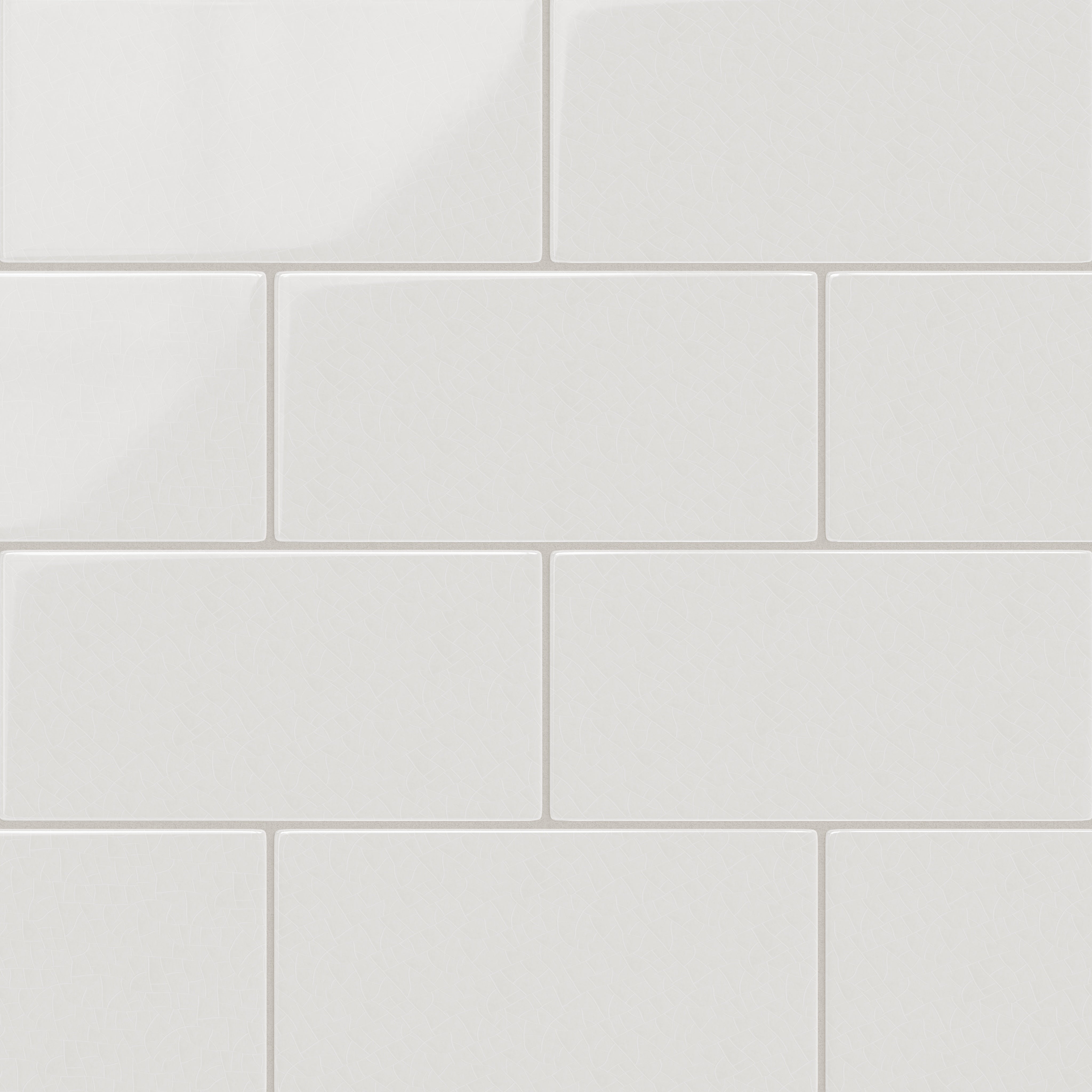 6x12 Original Ceramic Tile in Frost Gloss