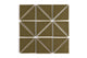 4" Triangle Original Ceramic Tile in Chaparral Gloss